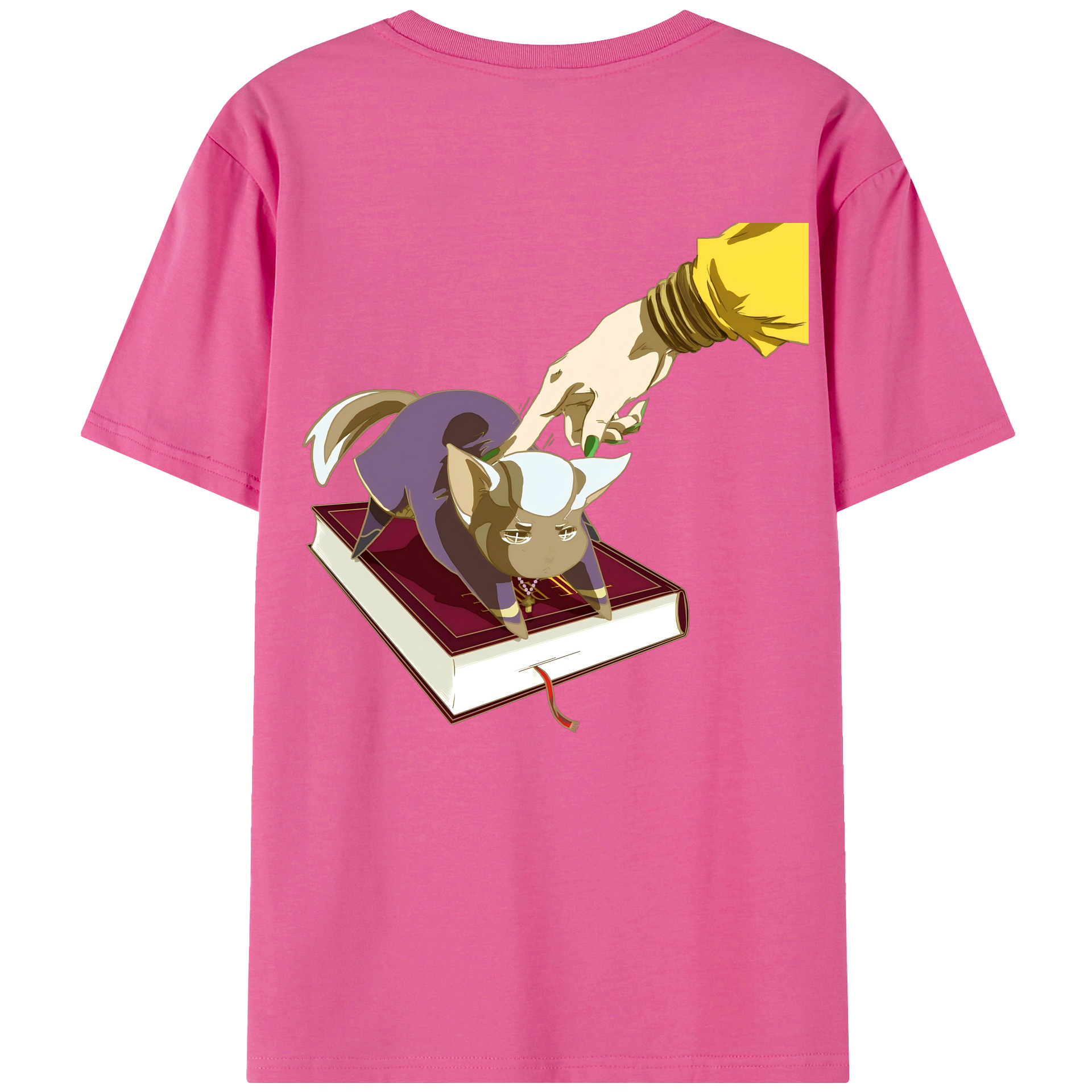 （画像用） ジョジョの奇妙な冒険 JoJo's Bizarre Adventure レディース半袖Tシャツ(バックプリント)