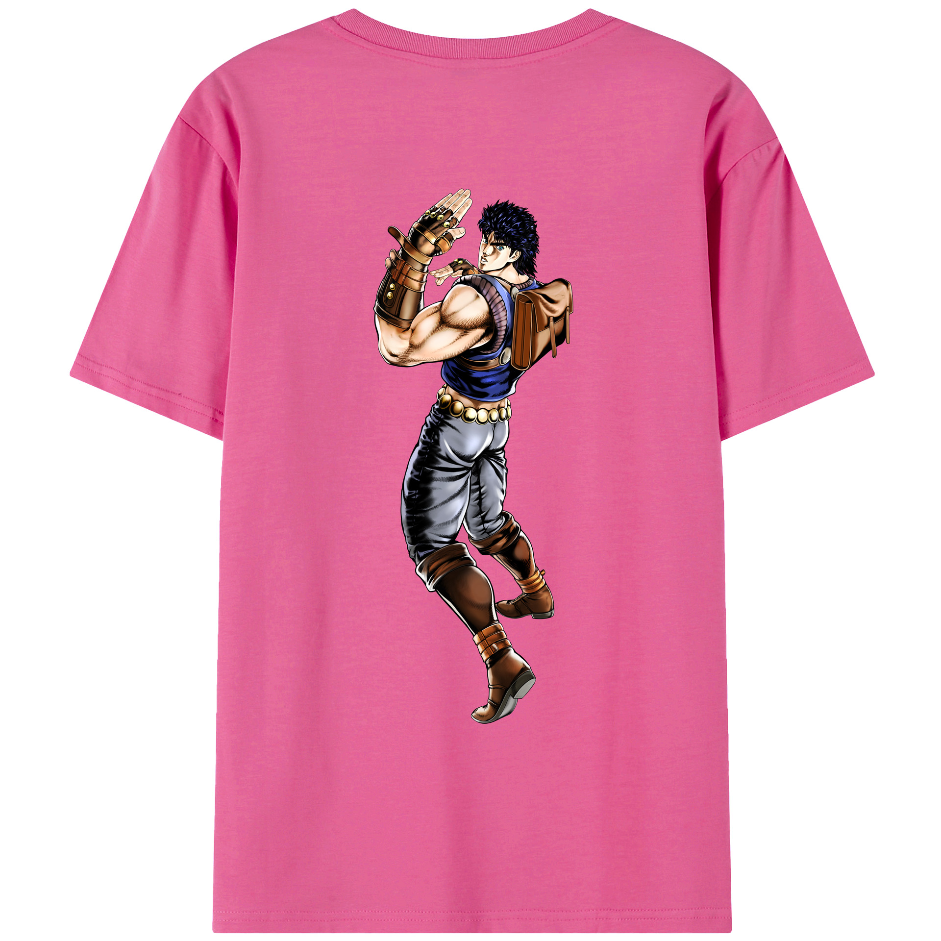 （画像用） ジョジョの奇妙な冒険 /ジョナサン?ジョースター JoJo's Bizarre Adventure Jonathan Joestar レディース半袖Tシャツ(バックプリント)
