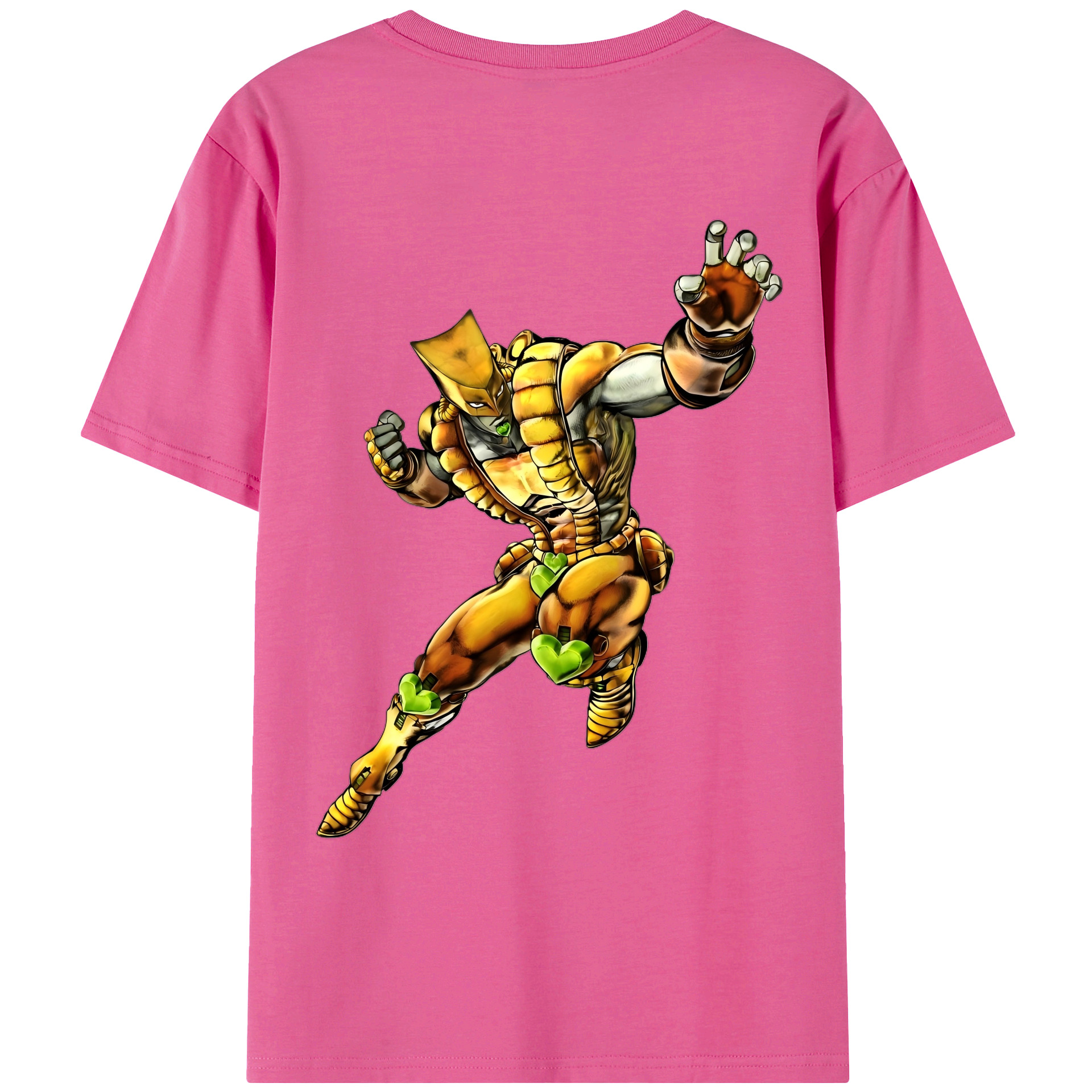 （画像用） ジョジョの奇妙な冒険 ディオ?ブランドー JoJo's Bizarre Adventure Dio Brando レディース半袖Tシャツ(バックプリント)