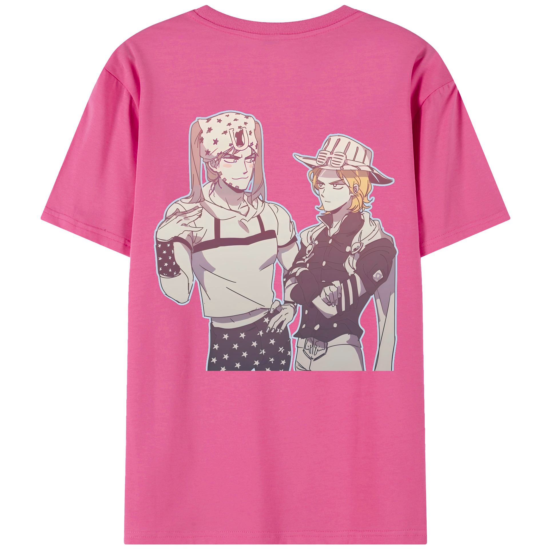 （画像用） ジョジョの奇妙な冒険 JoJo's Bizarre Adventure レディース半袖Tシャツ(バックプリント)