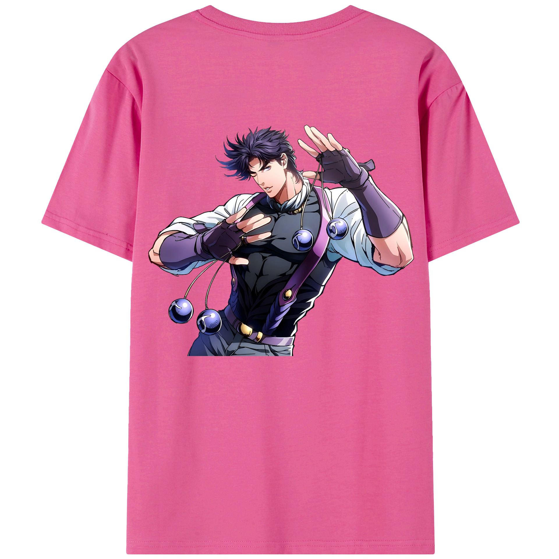 （画像用） ジョジョの奇妙な冒険 JoJo's Bizarre Adventure レディース半袖Tシャツ(バックプリント)