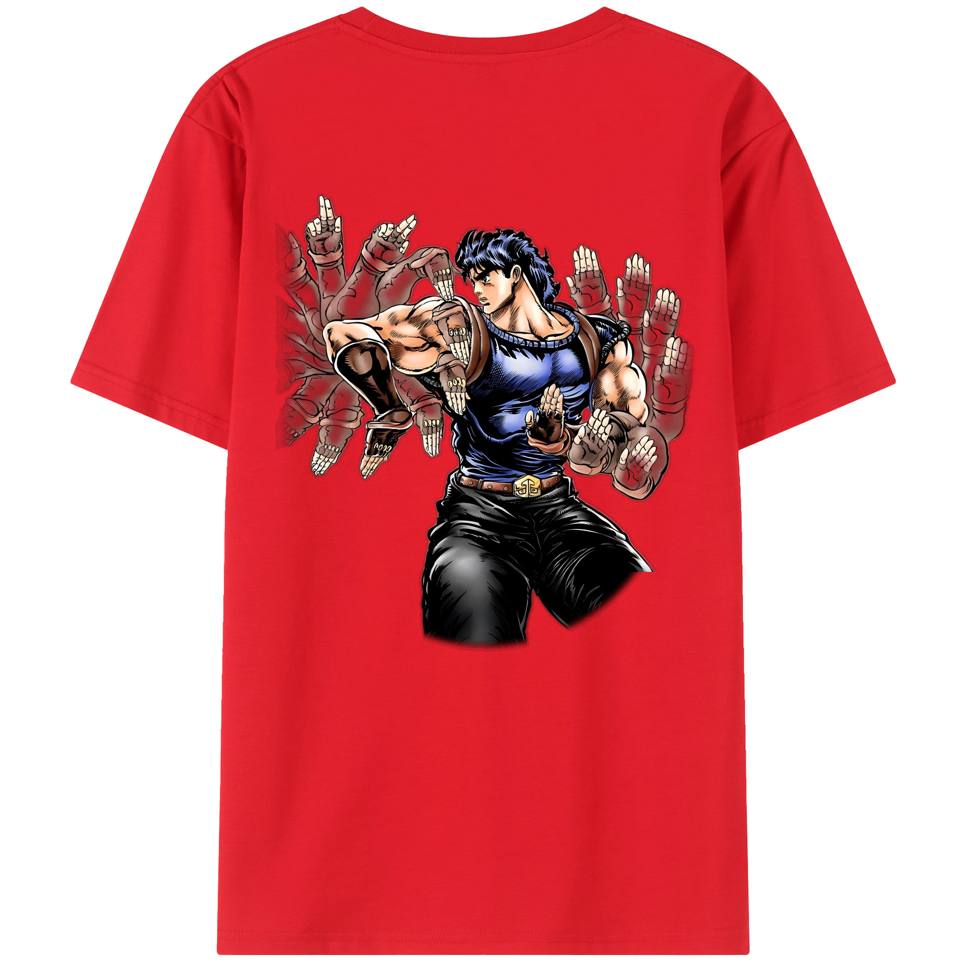 （画像用） ジョジョの奇妙な冒険 /ジョナサン?ジョースター JoJo's Bizarre Adventure Jonathan Joestar レディース半袖Tシャツ(バックプリント)