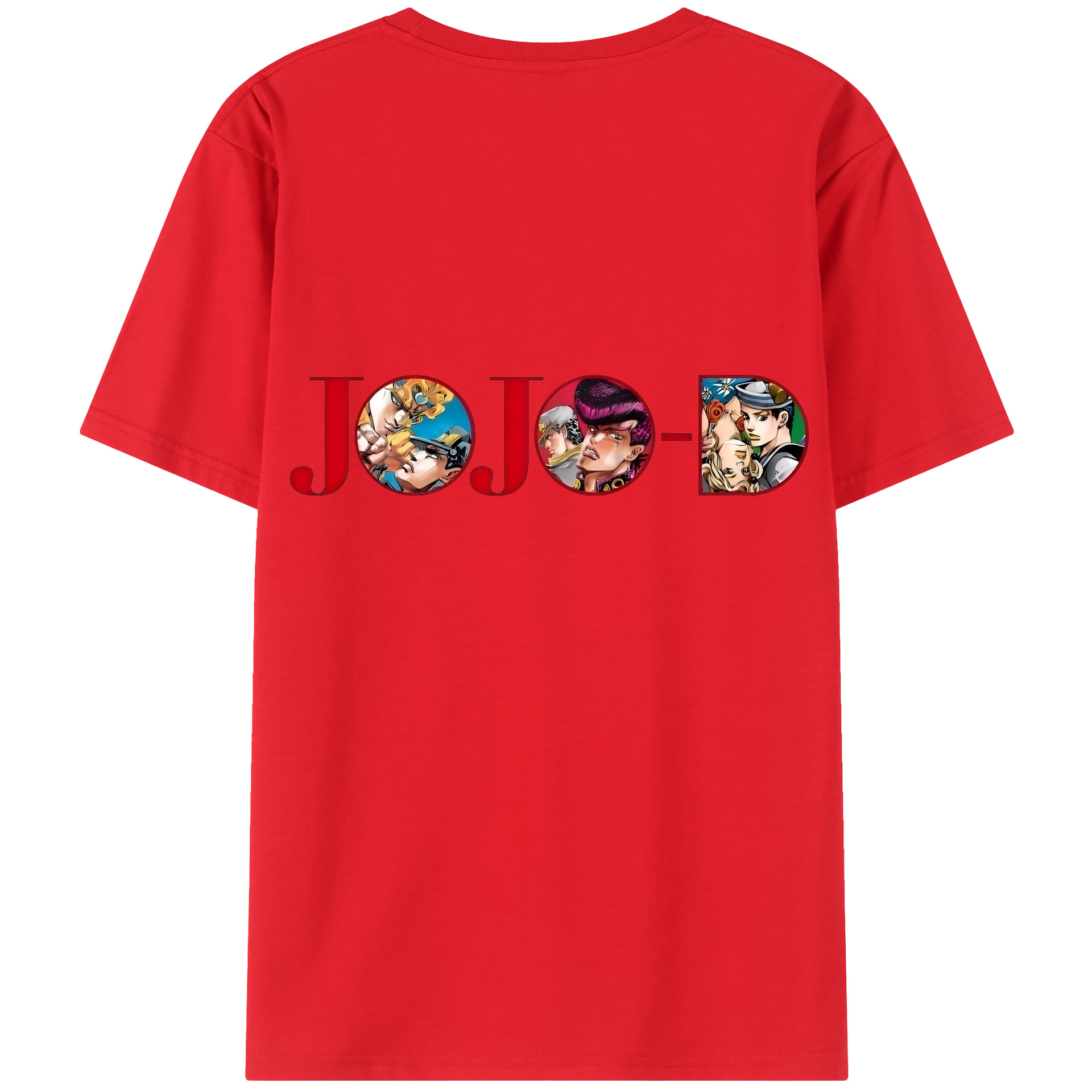 （画像用） ジョジョの奇妙な冒険 JoJo's Bizarre Adventure レディース半袖Tシャツ(バックプリント)
