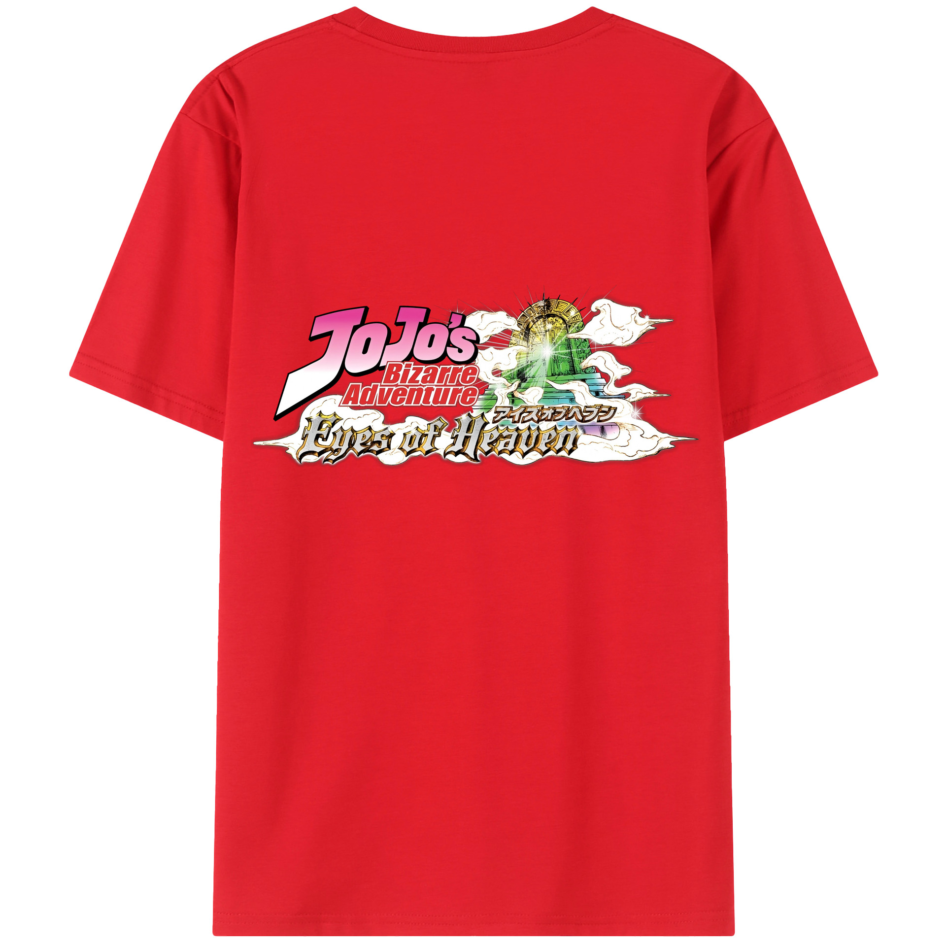 （画像用） ジョジョの奇妙な冒険 JoJo's Bizarre Adventure レディース半袖Tシャツ(バックプリント)