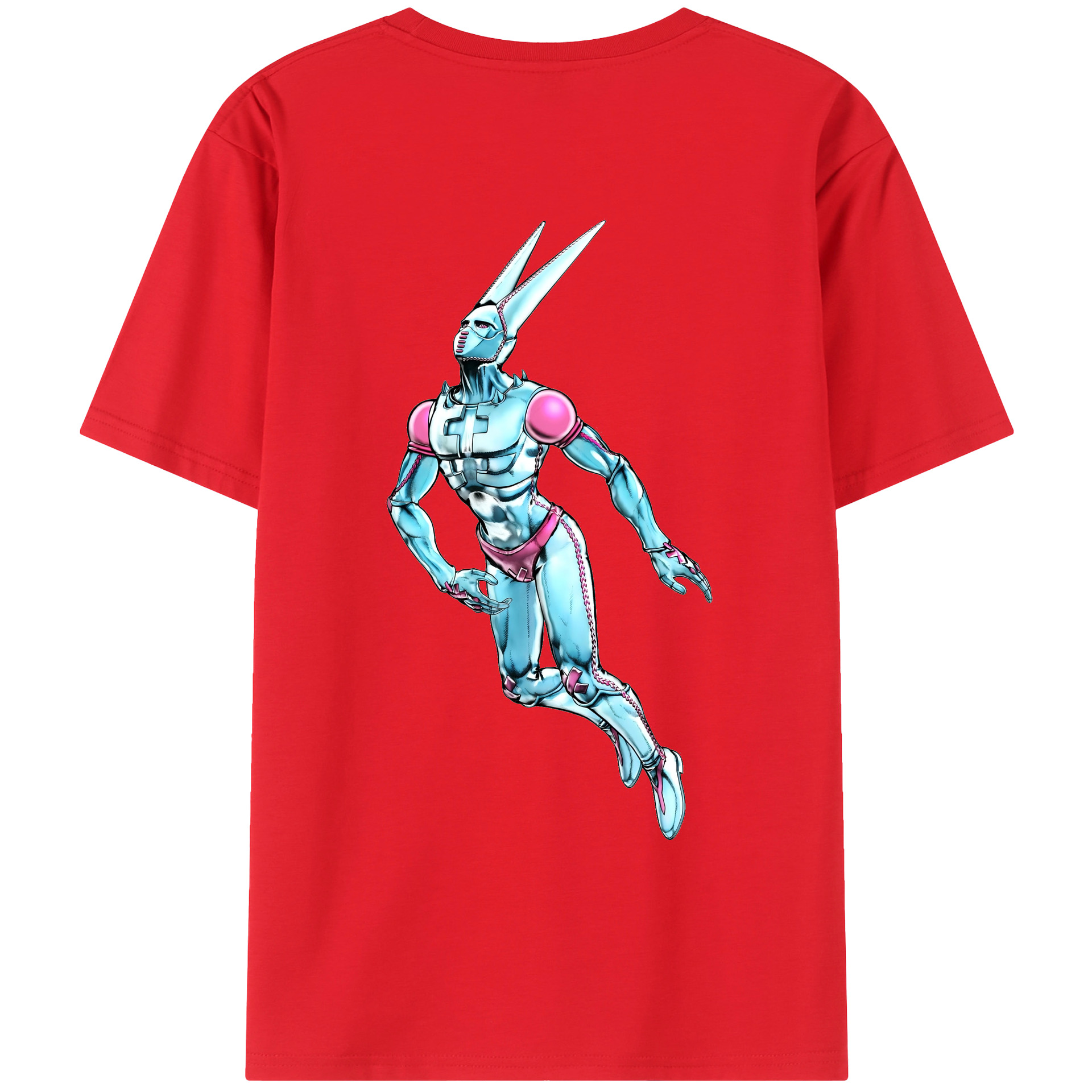 （画像用） ジョジョの奇妙な冒険 JoJo's Bizarre Adventure レディース半袖Tシャツ(バックプリント)
