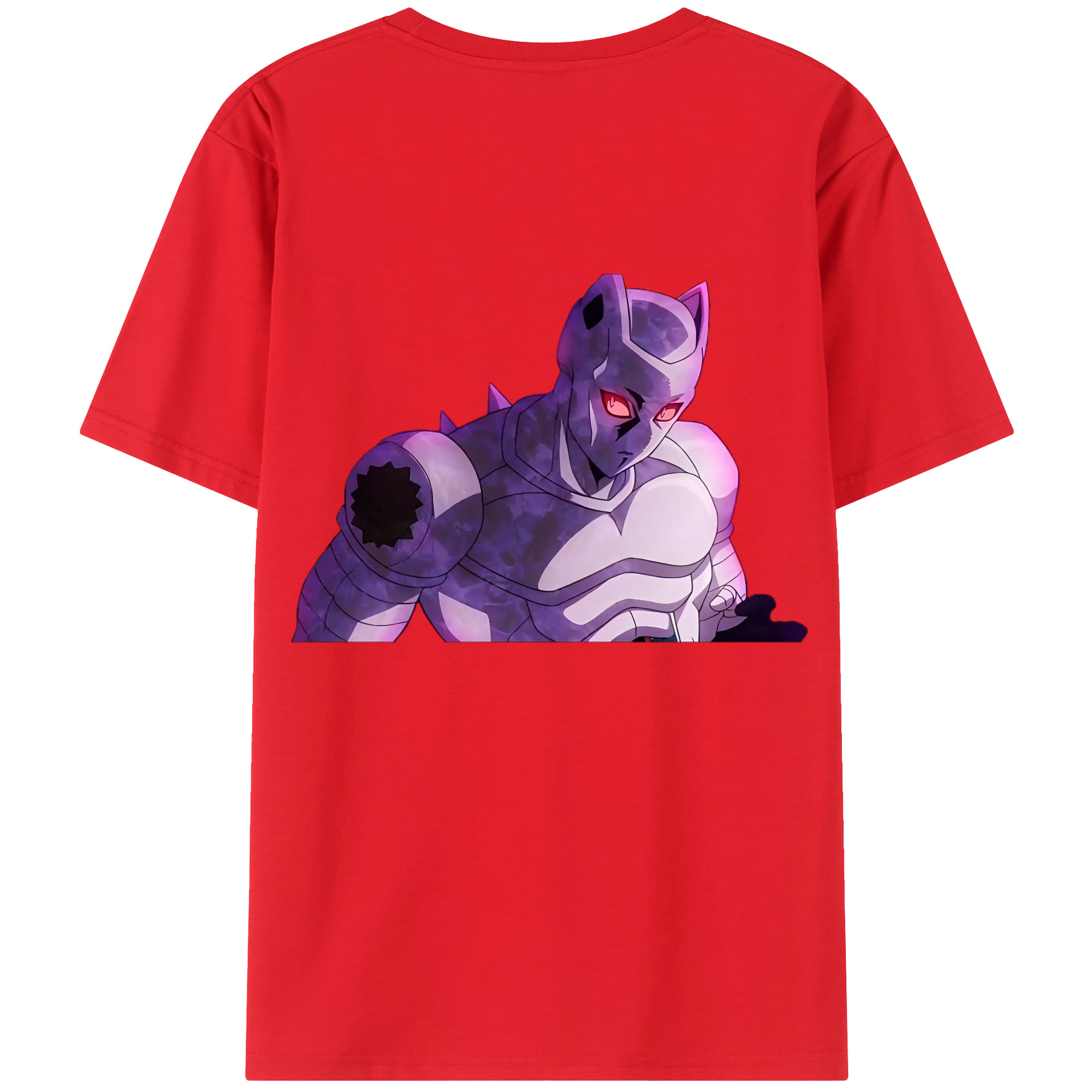 （画像用） ジョジョの奇妙な冒険 きら よしかげ JoJo's Bizarre Adventure Kira Yoshikage レディース半袖Tシャツ(バックプリント)
