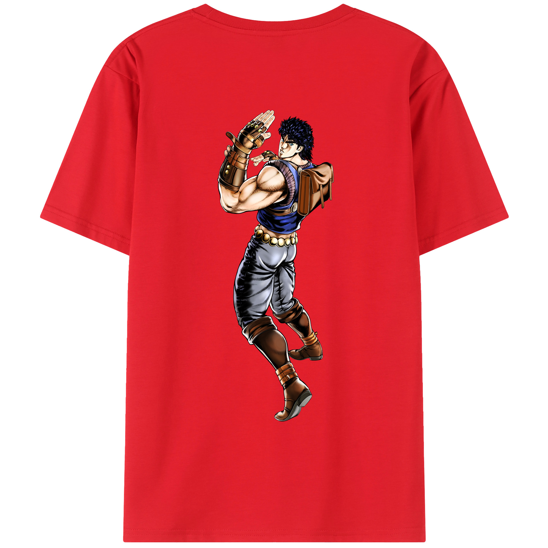 （画像用） ジョジョの奇妙な冒険 /ジョナサン?ジョースター JoJo's Bizarre Adventure Jonathan Joestar レディース半袖Tシャツ(バックプリント)