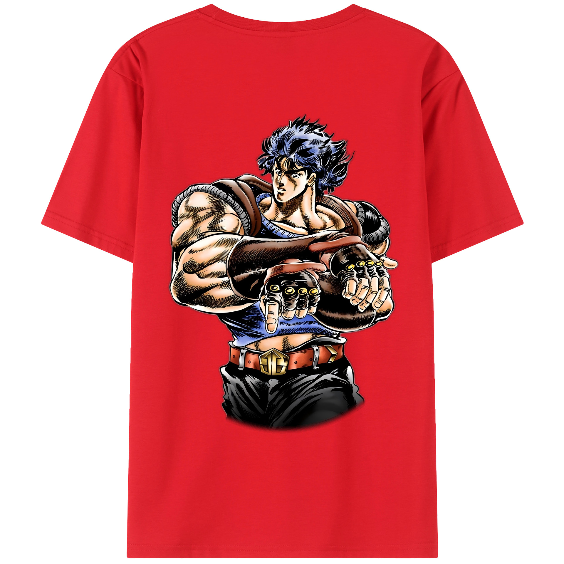 （画像用） ジョジョの奇妙な冒険 /ジョナサン?ジョースター JoJo's Bizarre Adventure Jonathan Joestar レディース半袖Tシャツ(バックプリント)