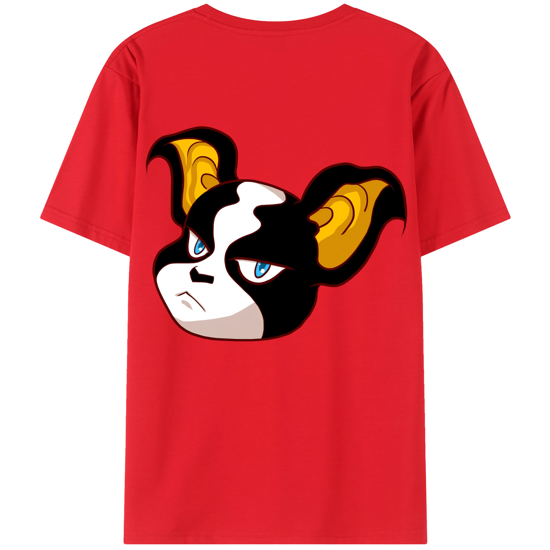 （画像用） ジョジョの奇妙な冒険 イギー JoJo's Bizarre Adventure Iggy レディース半袖Tシャツ(バックプリント)