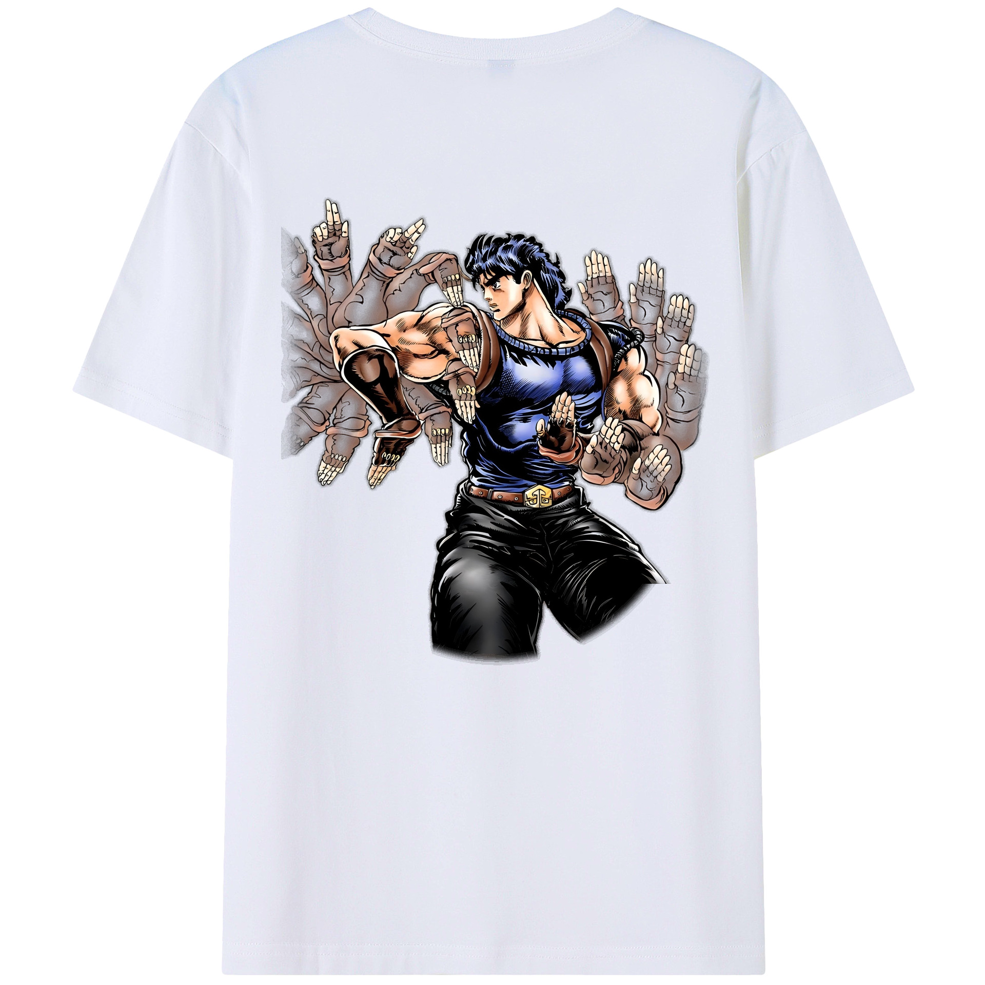 （画像用） ジョジョの奇妙な冒険 /ジョナサン?ジョースター JoJo's Bizarre Adventure Jonathan Joestar レディース半袖Tシャツ(バックプリント)