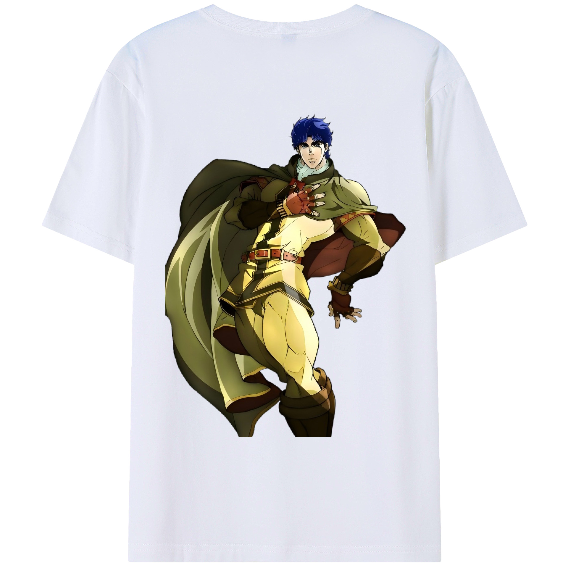 （画像用） ジョジョの奇妙な冒険 /ジョナサン?ジョースター JoJo's Bizarre Adventure Jonathan Joestar レディース半袖Tシャツ(バックプリント)