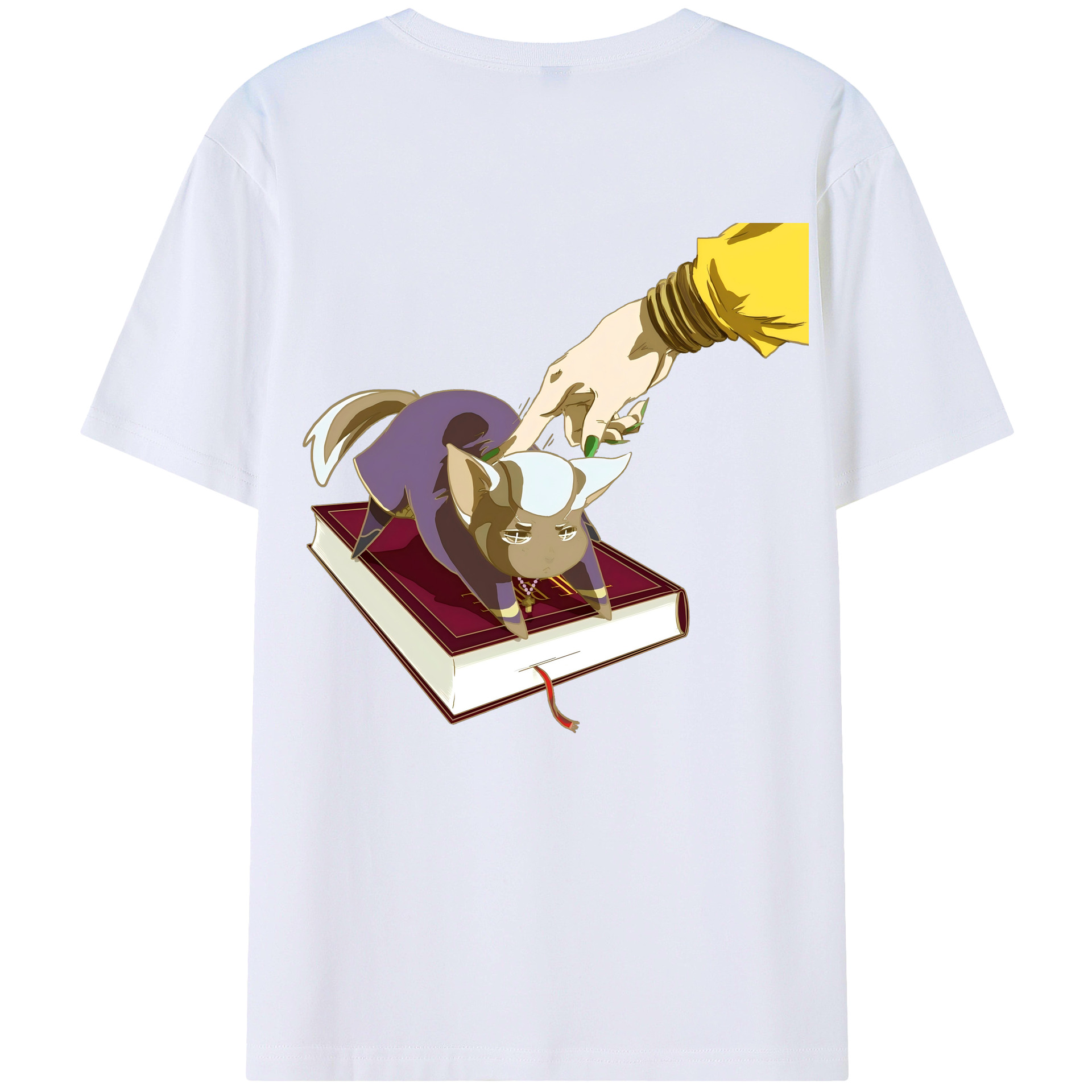（画像用） ジョジョの奇妙な冒険 JoJo's Bizarre Adventure レディース半袖Tシャツ(バックプリント)
