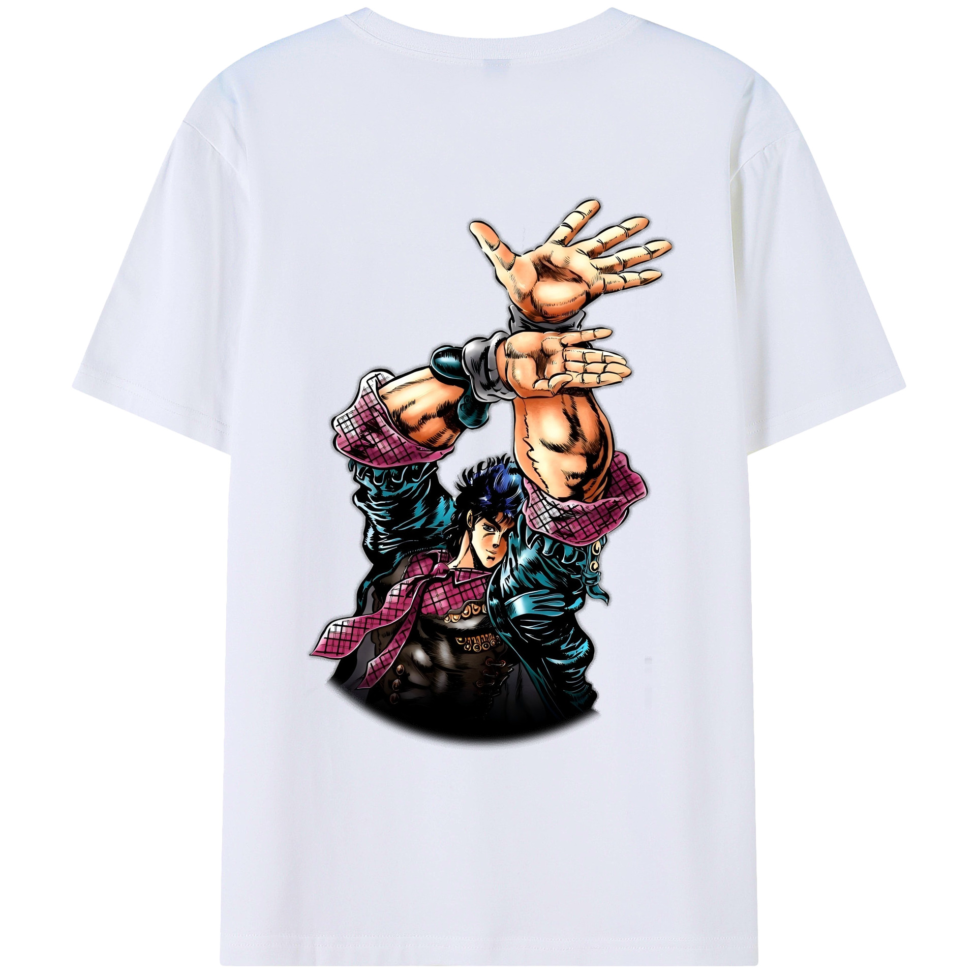 （画像用） ジョジョの奇妙な冒険 /ジョナサン?ジョースター JoJo's Bizarre Adventure Jonathan Joestar レディース半袖Tシャツ(バックプリント)