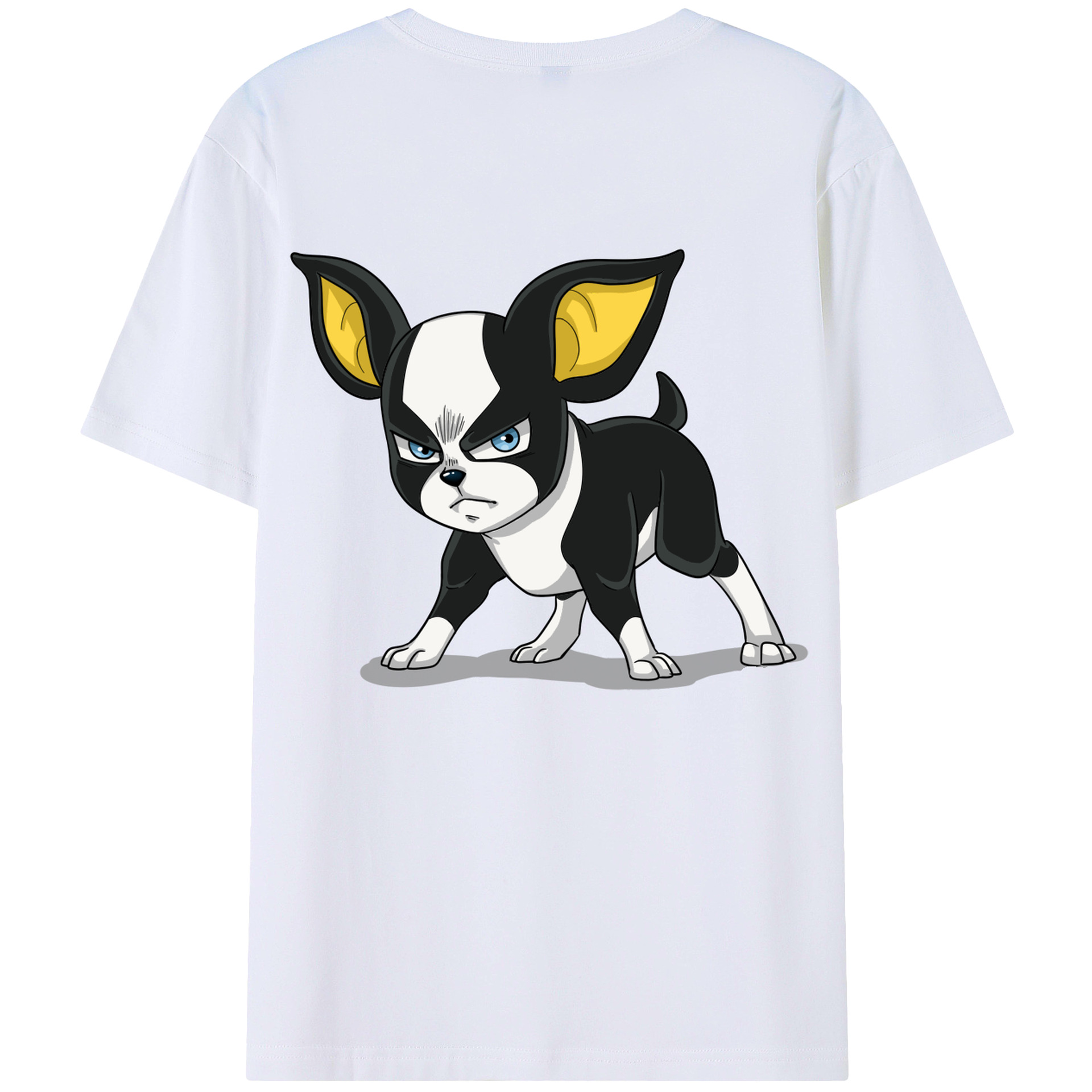 （画像用） ジョジョの奇妙な冒険 イギー JoJo's Bizarre Adventure Iggy レディース半袖Tシャツ(バックプリント)