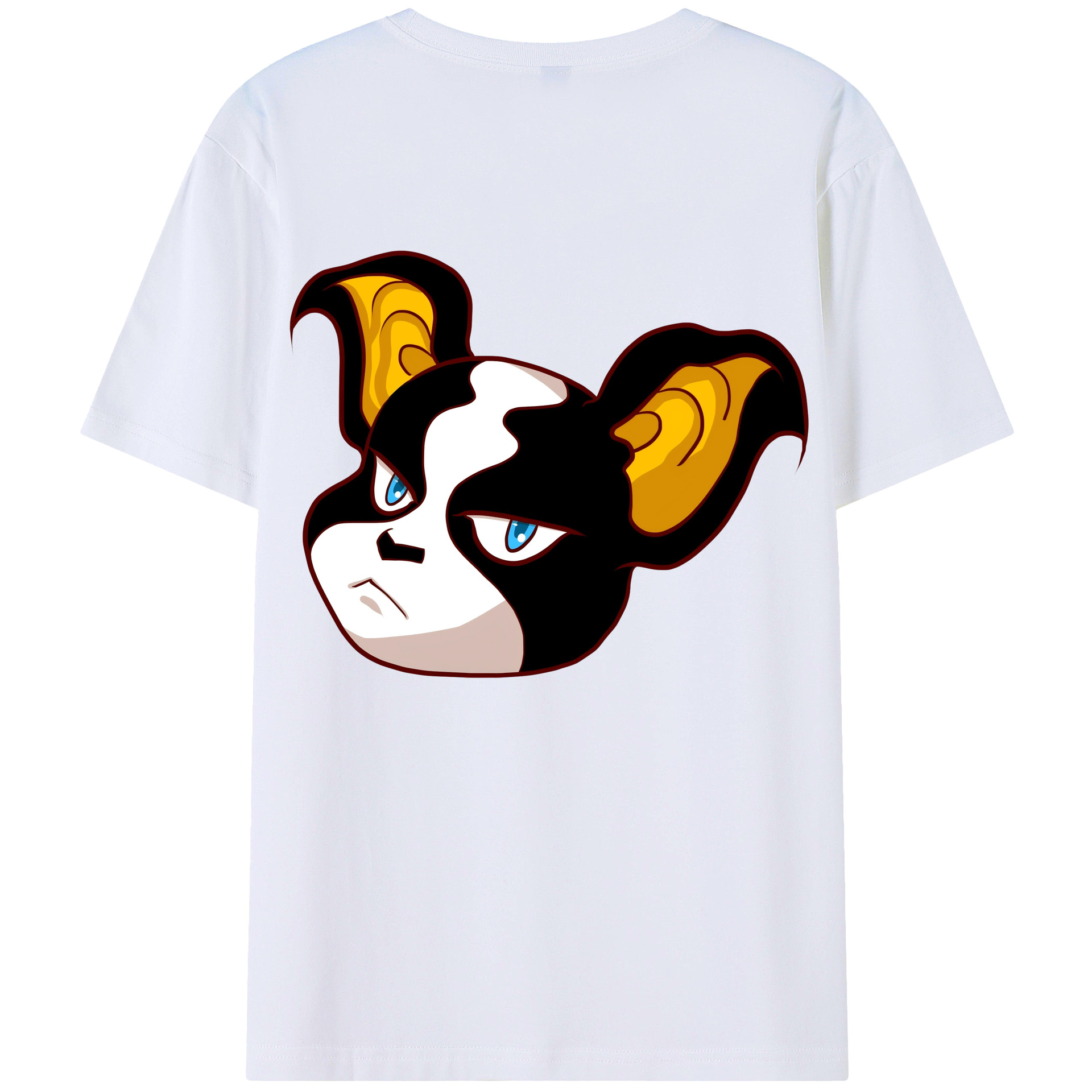 （画像用） ジョジョの奇妙な冒険 イギー JoJo's Bizarre Adventure Iggy レディース半袖Tシャツ(バックプリント)