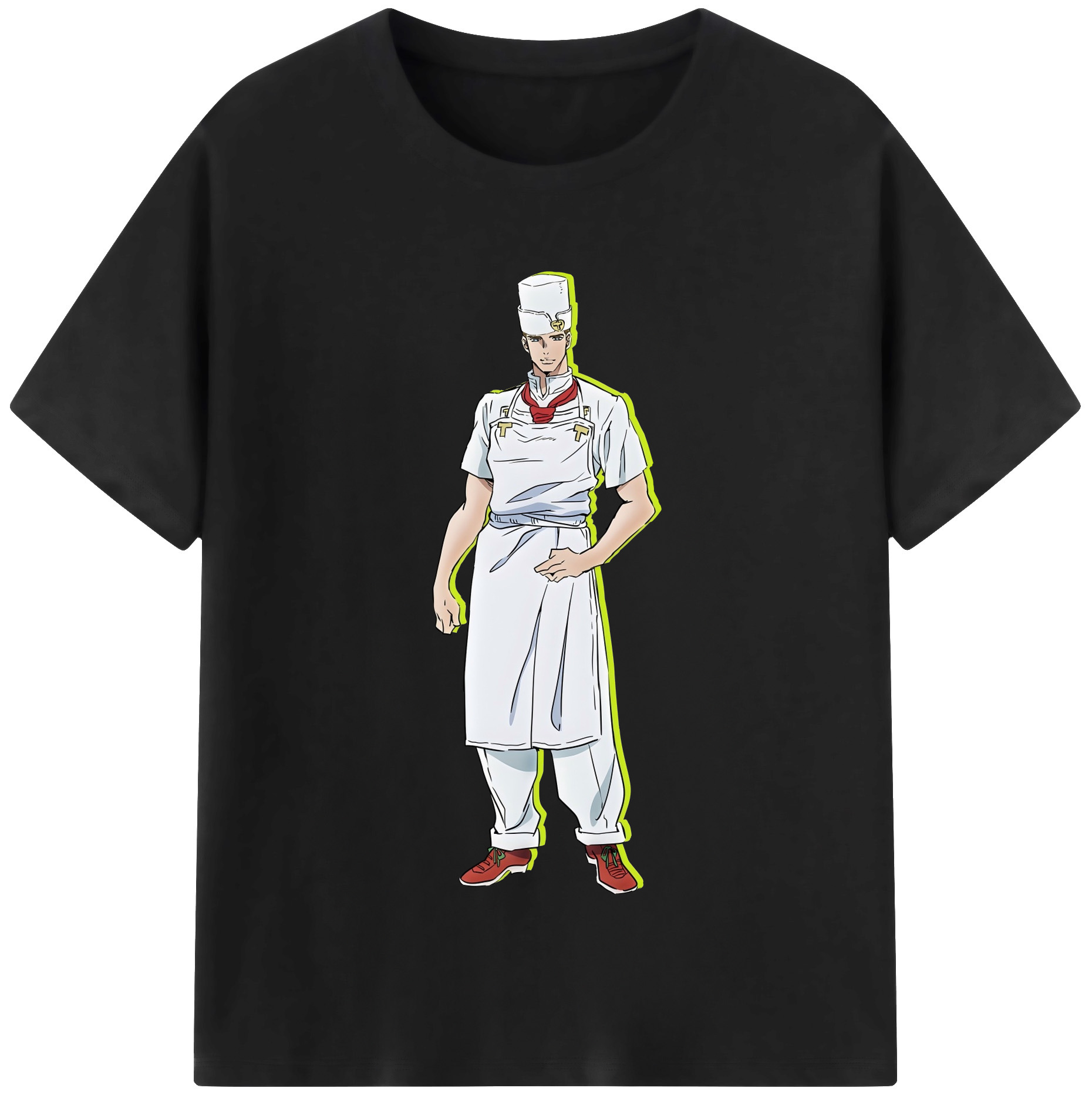（画像用） ジョジョの奇妙な冒険 Tonio Trussardi JoJo's Bizarre Adventure トニオ?トラッサルディ レディースカジュアルプリントTシャツ（綿100％）