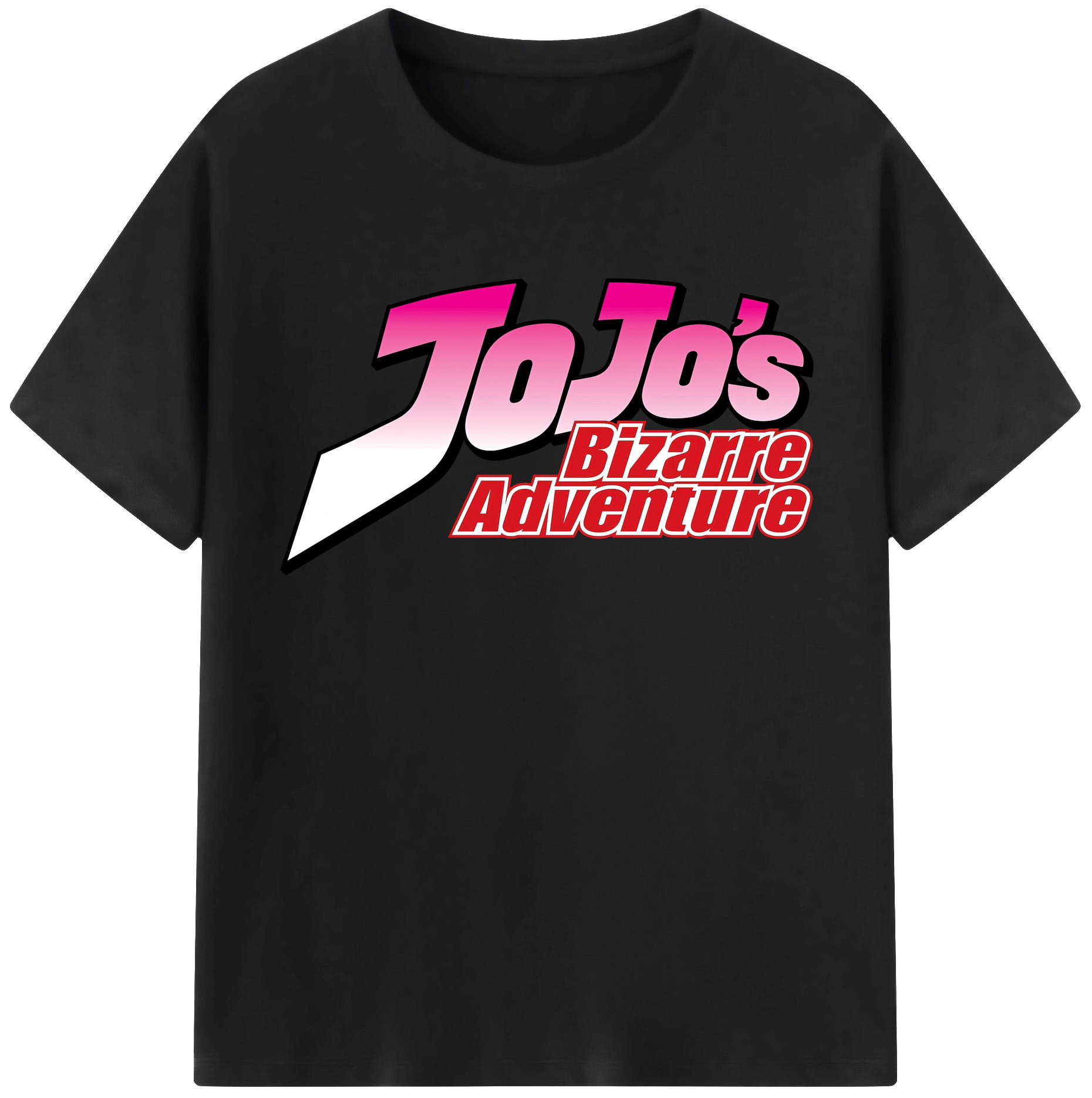（画像用） ジョジョの奇妙な冒険 JoJo's Bizarre Adventure レディースカジュアルプリントTシャツ（綿100％）