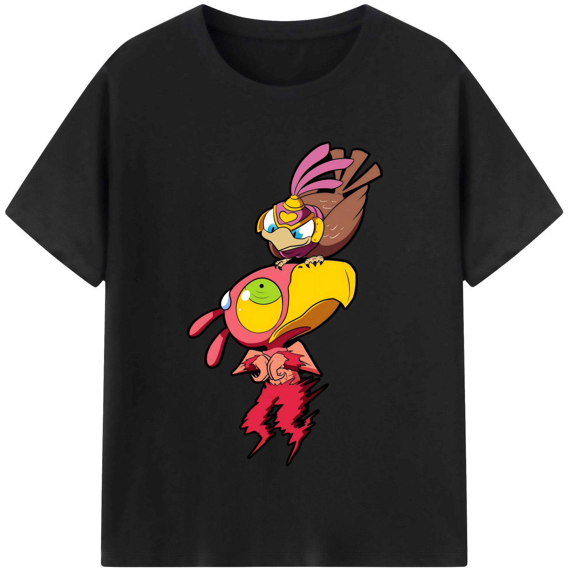 （画像用） ジョジョの奇妙な冒険 JoJo's Bizarre Adventure レディースカジュアルプリントTシャツ（綿100％）