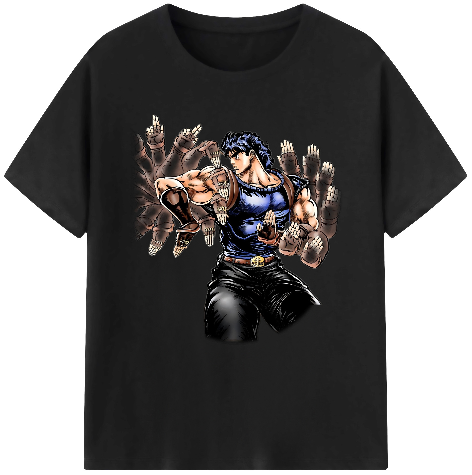 （画像用） ジョジョの奇妙な冒険 /ジョナサン?ジョースター JoJo's Bizarre Adventure Jonathan Joestar レディースカジュアルプリントTシャツ（綿100％）
