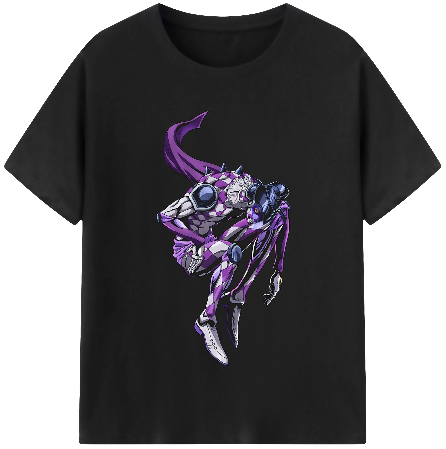 （画像用） ジョジョの奇妙な冒険 パンナコッタ?フー JoJo's Bizarre Adventure Pannacotta Fugo レディースカジュアルプリントTシャツ（綿100％）
