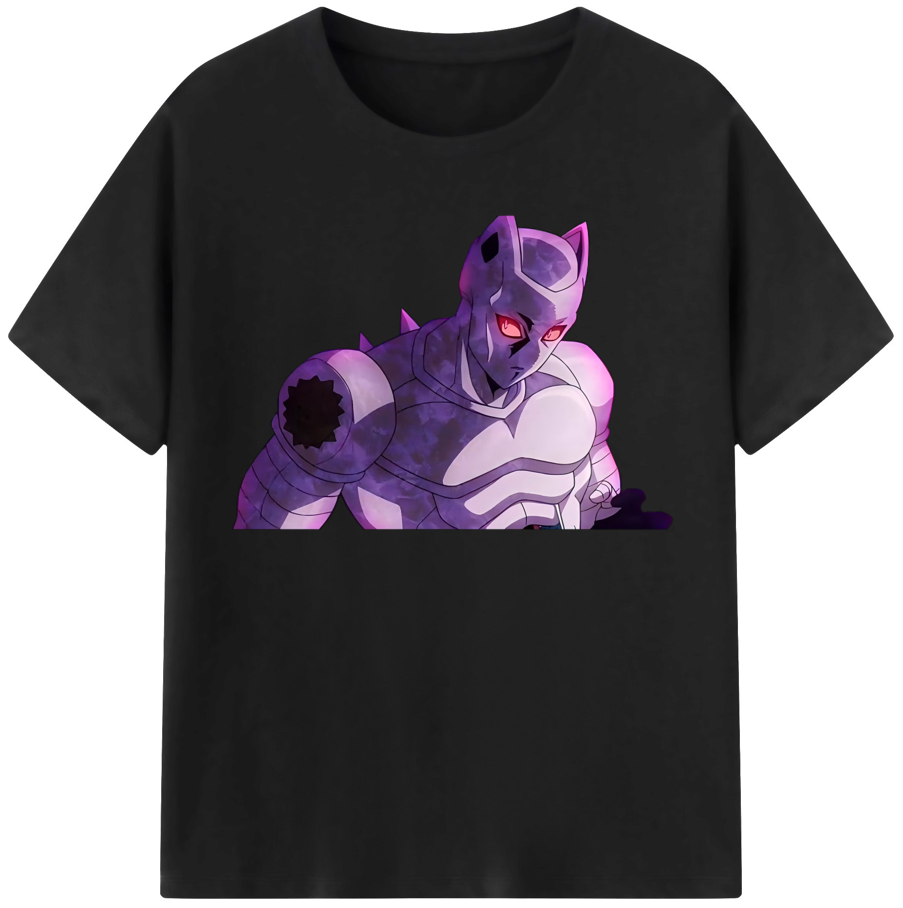 （画像用） ジョジョの奇妙な冒険 きら よしかげ JoJo's Bizarre Adventure Kira Yoshikage レディースカジュアルプリントTシャツ（綿100％）