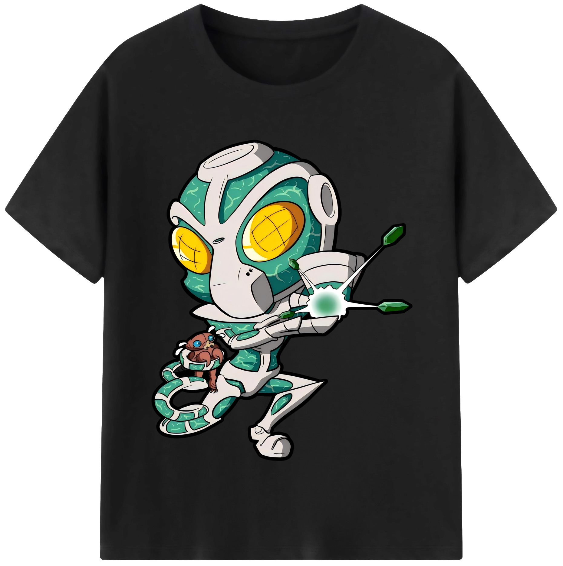 （画像用） ジョジョの奇妙な冒険 花京院 典明（かきょういん のりあき） JoJo's Bizarre Adventure Kakyoin Noriaki レディースカジュアルプリントTシャツ（綿100％）
