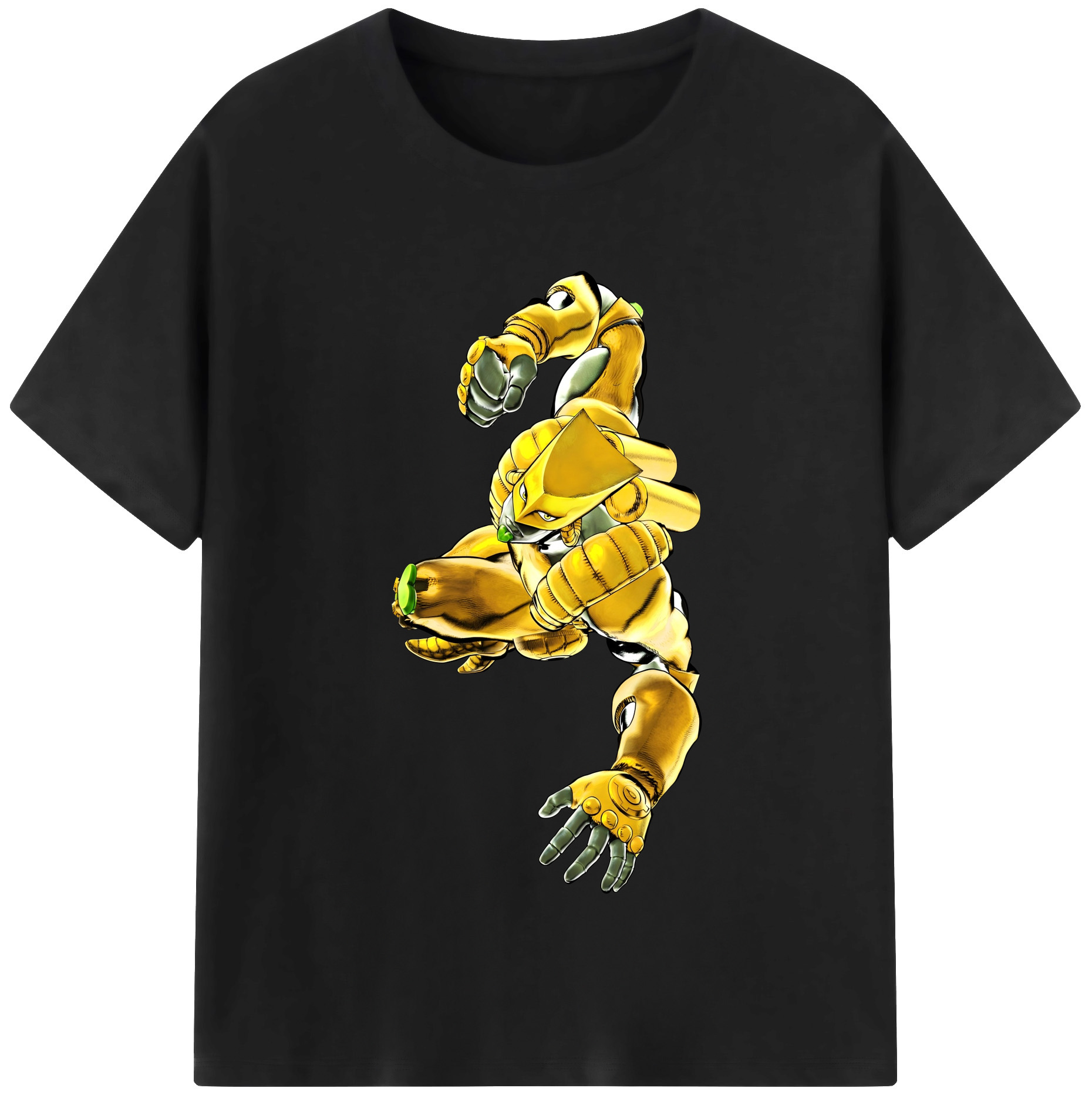 （画像用） ジョジョの奇妙な冒険 ディオ?ブランドー JoJo's Bizarre Adventure Dio Brando レディースカジュアルプリントTシャツ（綿100％）
