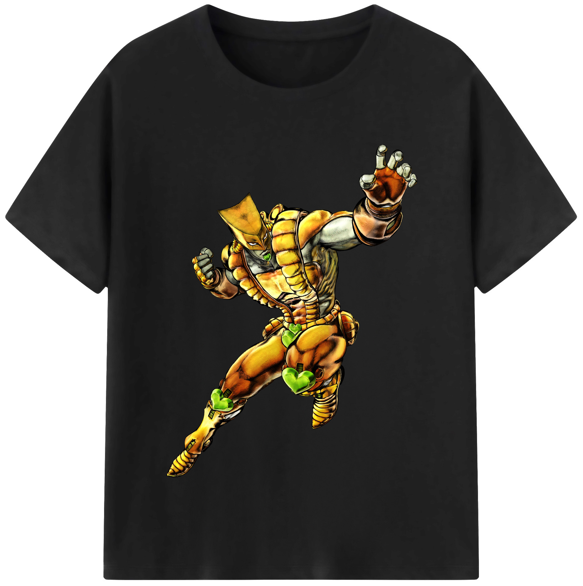 （画像用） ジョジョの奇妙な冒険 ディオ?ブランドー JoJo's Bizarre Adventure Dio Brando レディースカジュアルプリントTシャツ（綿100％）