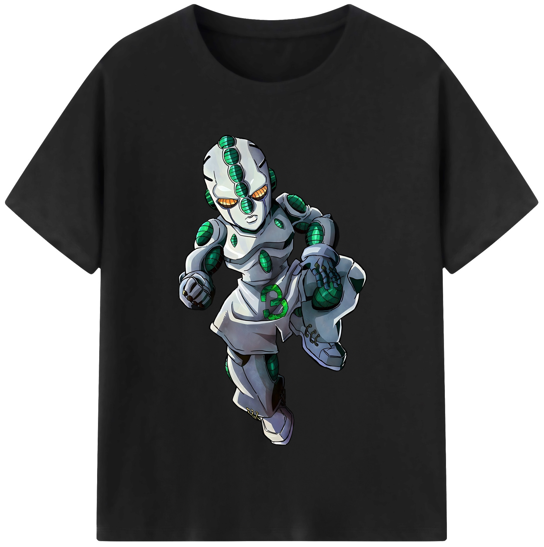 （画像用） ジョジョの奇妙な冒険 広瀨康一 JoJo's Bizarre Adventure Hirose Koichi レディースカジュアルプリントTシャツ（綿100％）