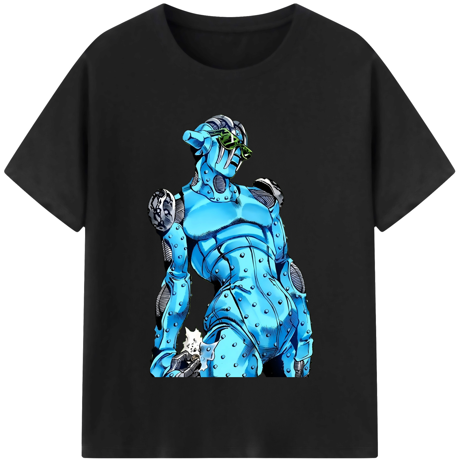 （画像用） ジョジョの奇妙な冒険 JoJo's Bizarre Adventure レディースカジュアルプリントTシャツ（綿100％）