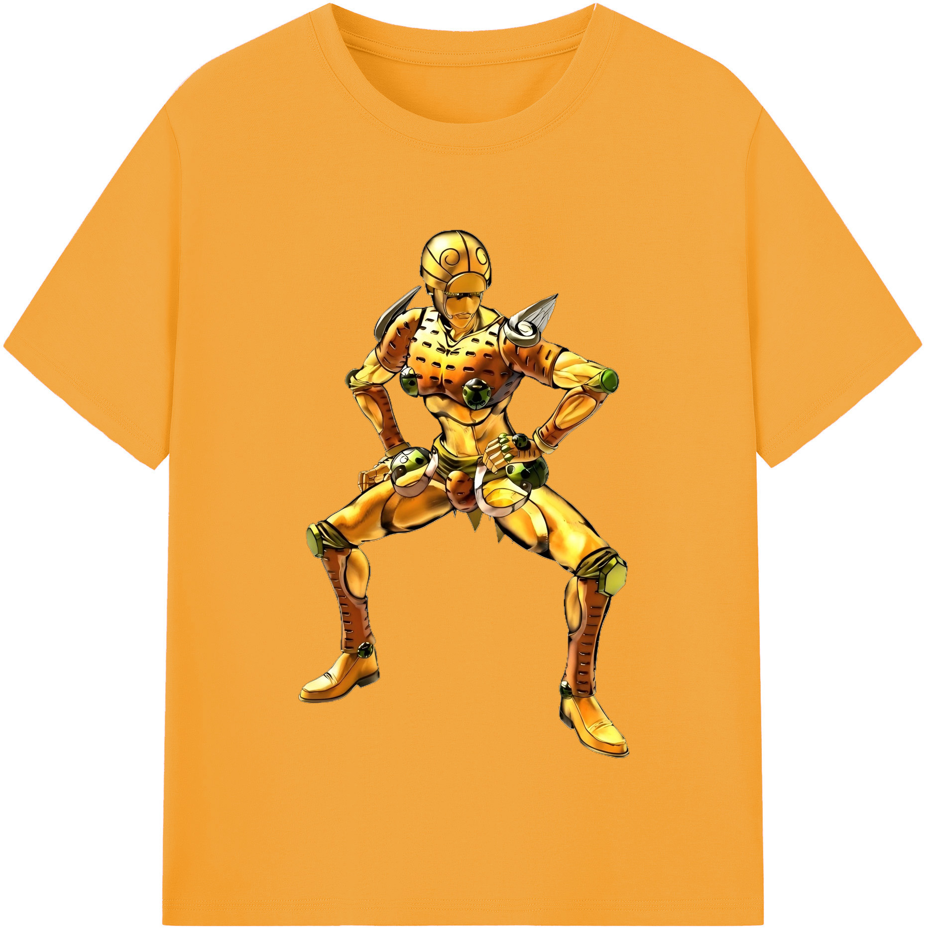 （画像用） ジョジョの奇妙な冒険 ジョルノ?ジョバァーナ JoJo's Bizarre Adventure Giorno Giovanna レディースカジュアルプリントTシャツ（綿100％）