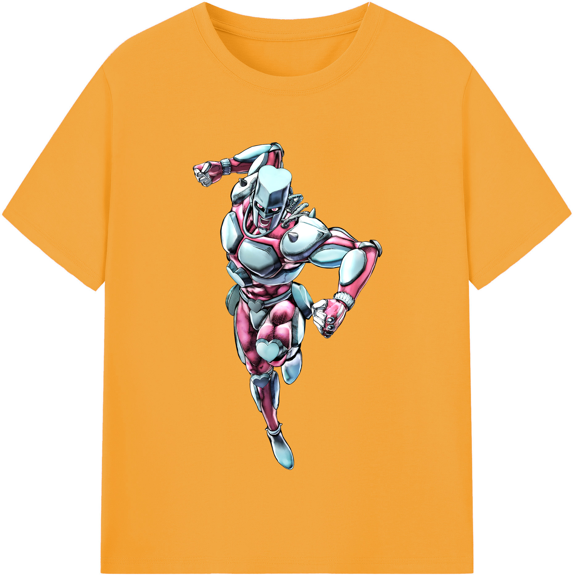 （画像用） ジョジョの奇妙な冒険 ひがしかた じょうすけ JoJo's Bizarre Adventure Higashikata Josuke レディースカジュアルプリントTシャツ（綿100％）