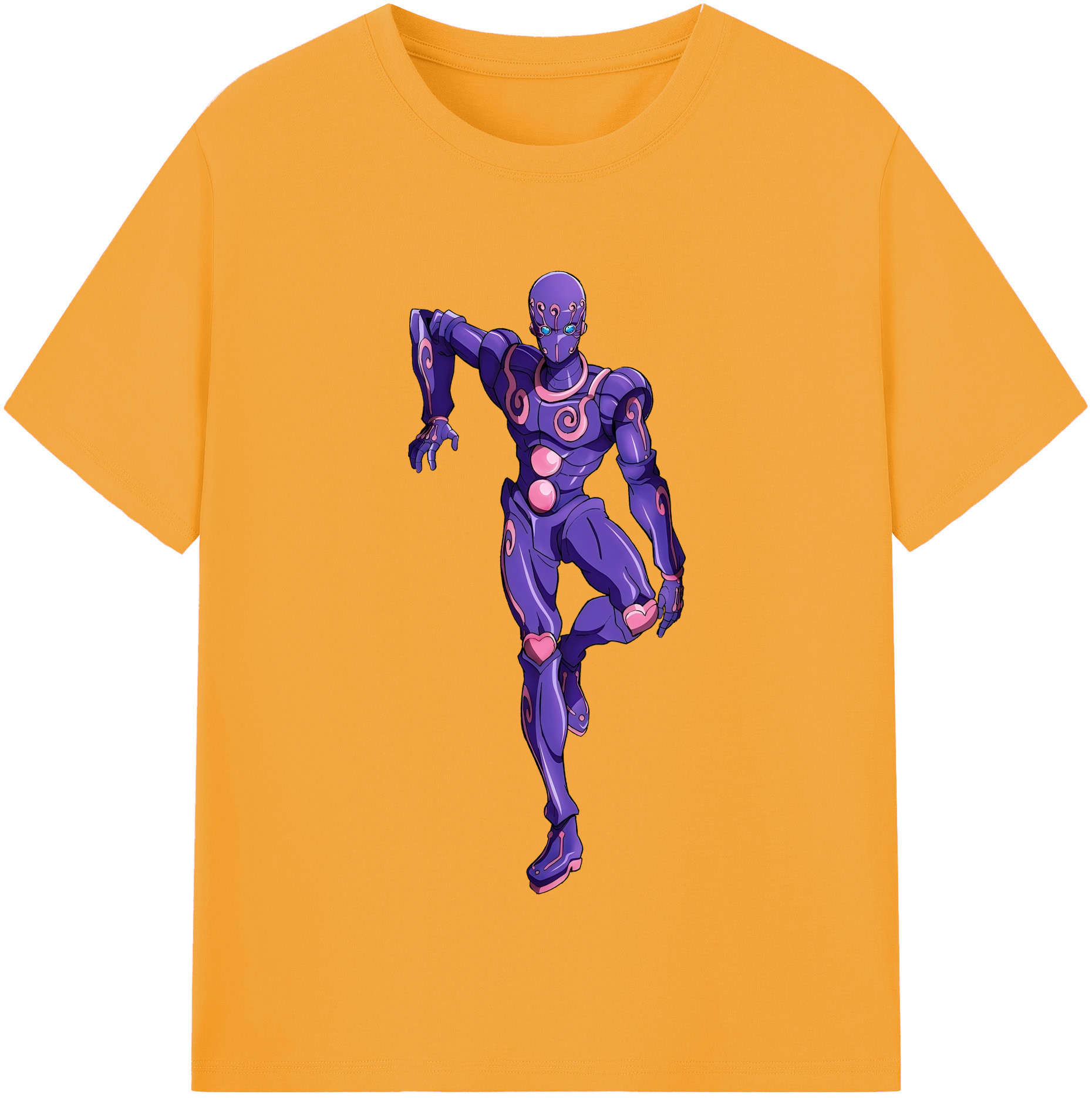 （画像用） ジョジョの奇妙な冒険 JoJo's Bizarre Adventure レディースカジュアルプリントTシャツ（綿100％）