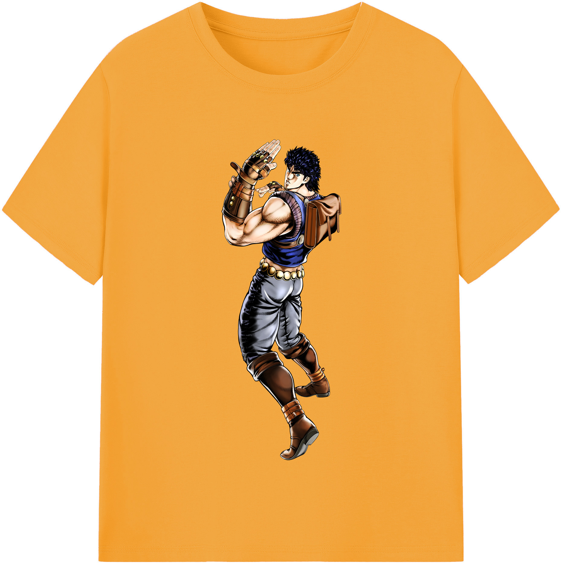 （画像用） ジョジョの奇妙な冒険 /ジョナサン?ジョースター JoJo's Bizarre Adventure Jonathan Joestar レディースカジュアルプリントTシャツ（綿100％）