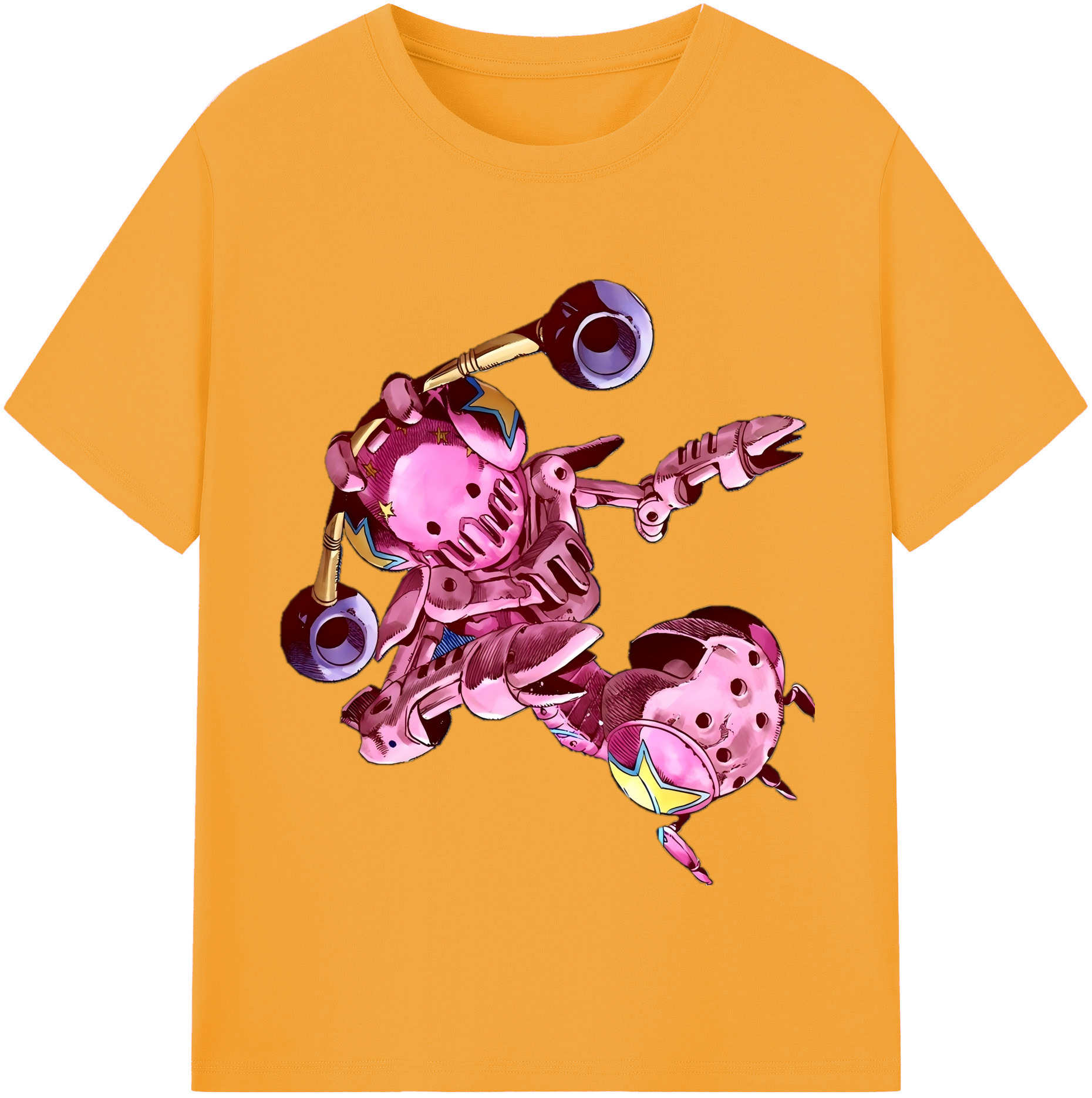 （画像用） ジョジョの奇妙な冒険 ジョナサン?ジョースター JoJo's Bizarre Adventure Jonathan Joestar レディースカジュアルプリントTシャツ（綿100％）