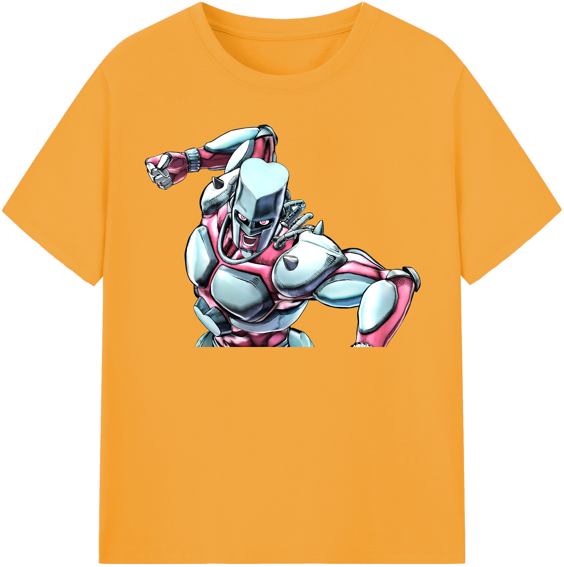 （画像用） ジョジョの奇妙な冒険 ひがしかた じょうすけ JoJo's Bizarre Adventure Higashikata Josuke レディースカジュアルプリントTシャツ（綿100％）