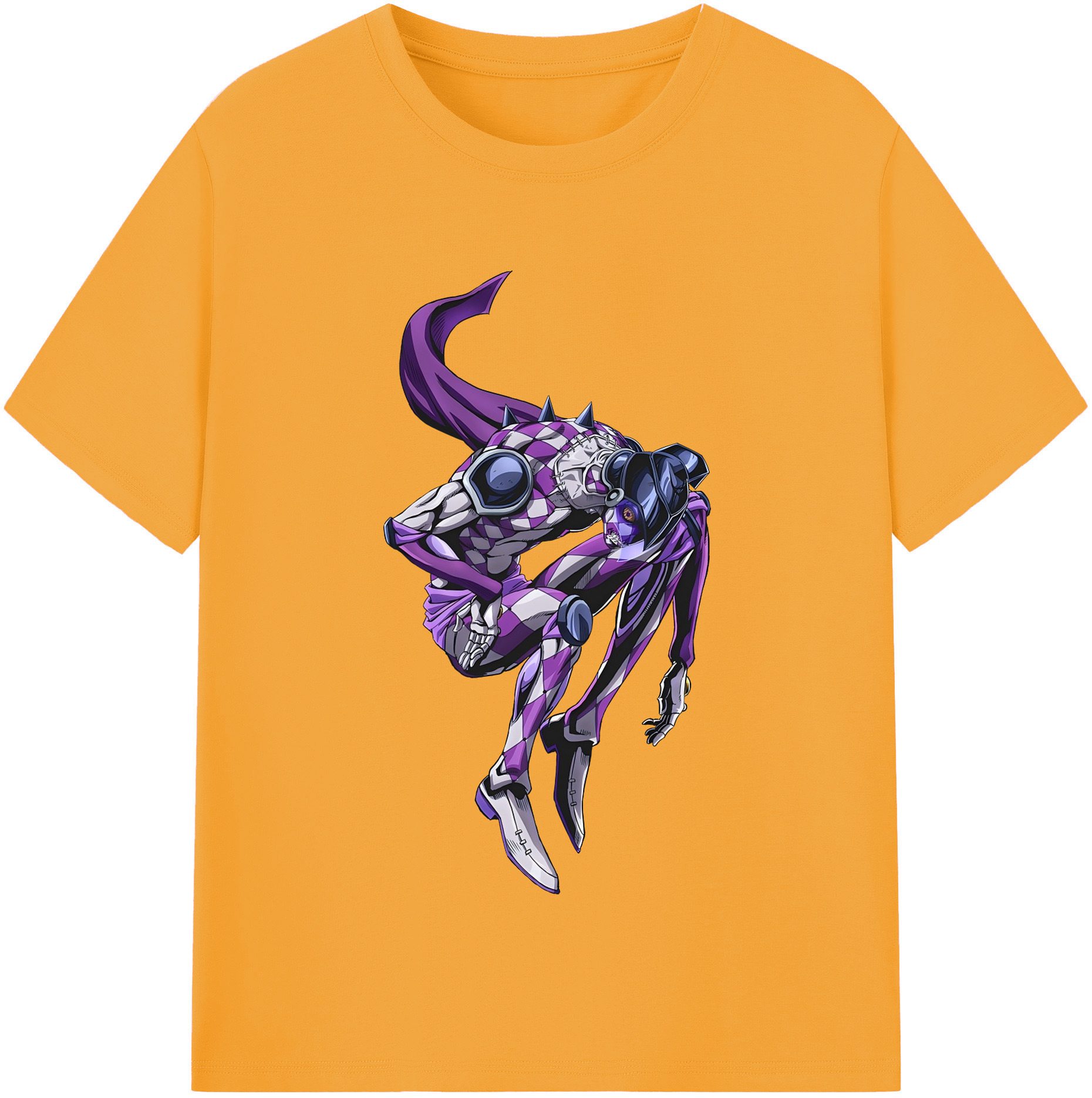 （画像用） ジョジョの奇妙な冒険 パンナコッタ?フー JoJo's Bizarre Adventure Pannacotta Fugo レディースカジュアルプリントTシャツ（綿100％）
