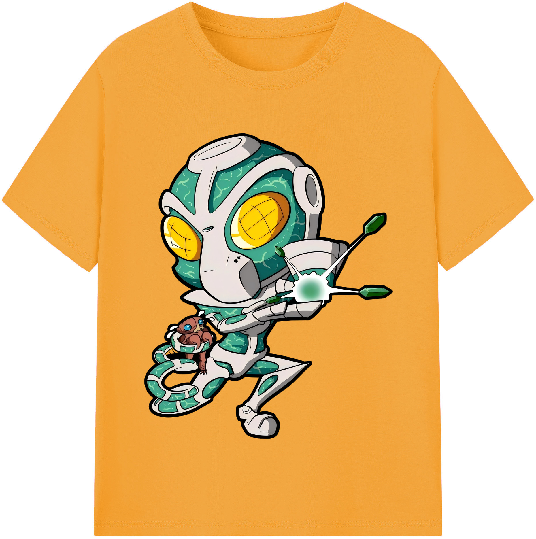 （画像用） ジョジョの奇妙な冒険 花京院 典明（かきょういん のりあき） JoJo's Bizarre Adventure Kakyoin Noriaki レディースカジュアルプリントTシャツ（綿100％）