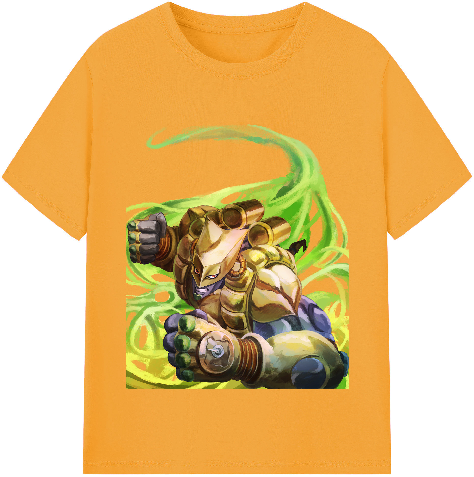 （画像用） ジョジョの奇妙な冒険 ディオ?ブランドー JoJo's Bizarre Adventure Dio Brando レディースカジュアルプリントTシャツ（綿100％）