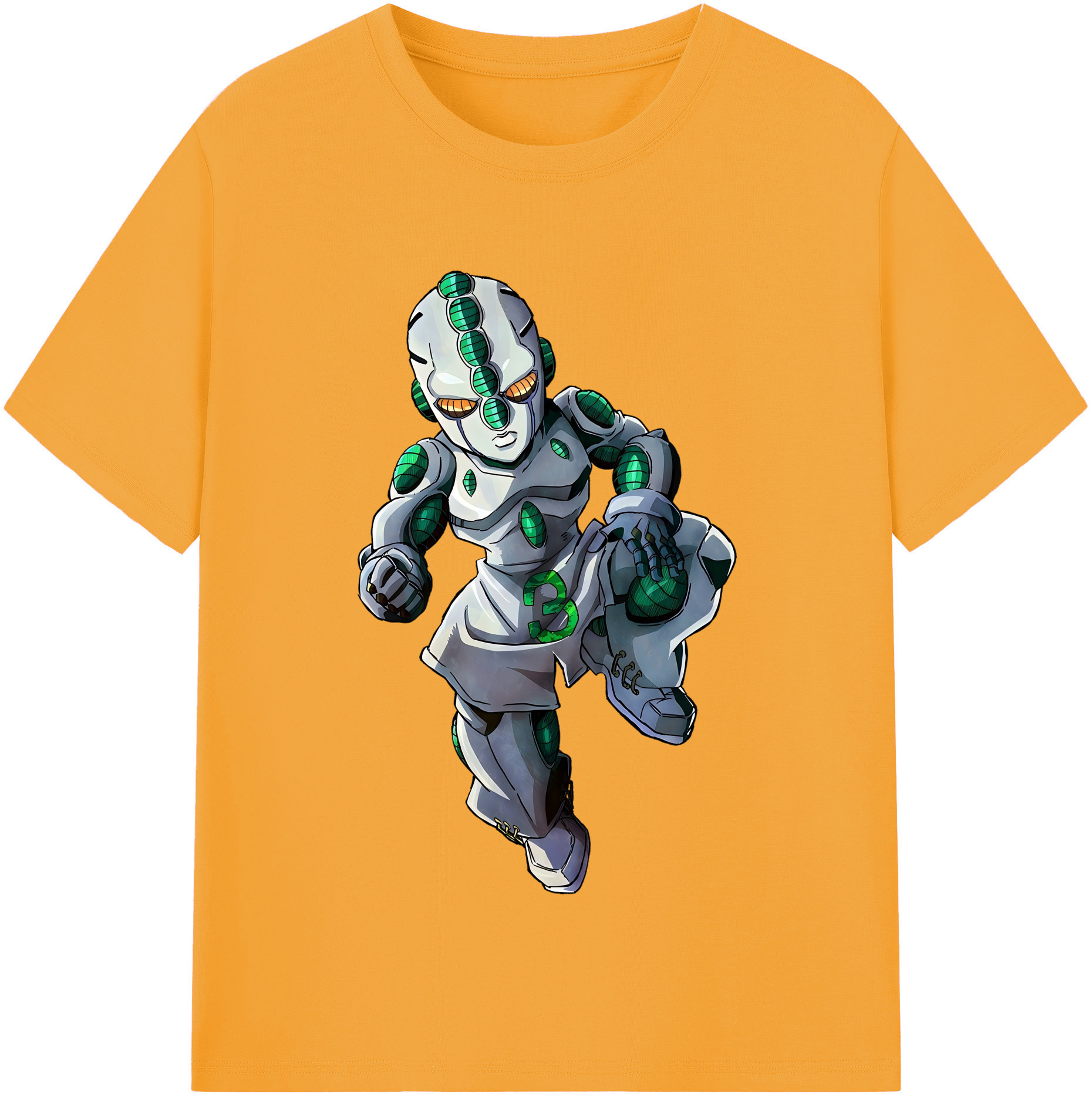 （画像用） ジョジョの奇妙な冒険 広瀨康一 JoJo's Bizarre Adventure Hirose Koichi レディースカジュアルプリントTシャツ（綿100％）