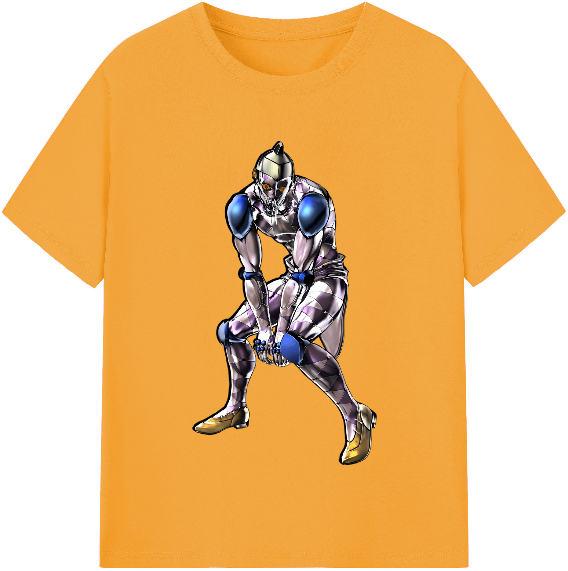 （画像用） ジョジョの奇妙な冒険 JoJo's Bizarre Adventure レディースカジュアルプリントTシャツ（綿100％）