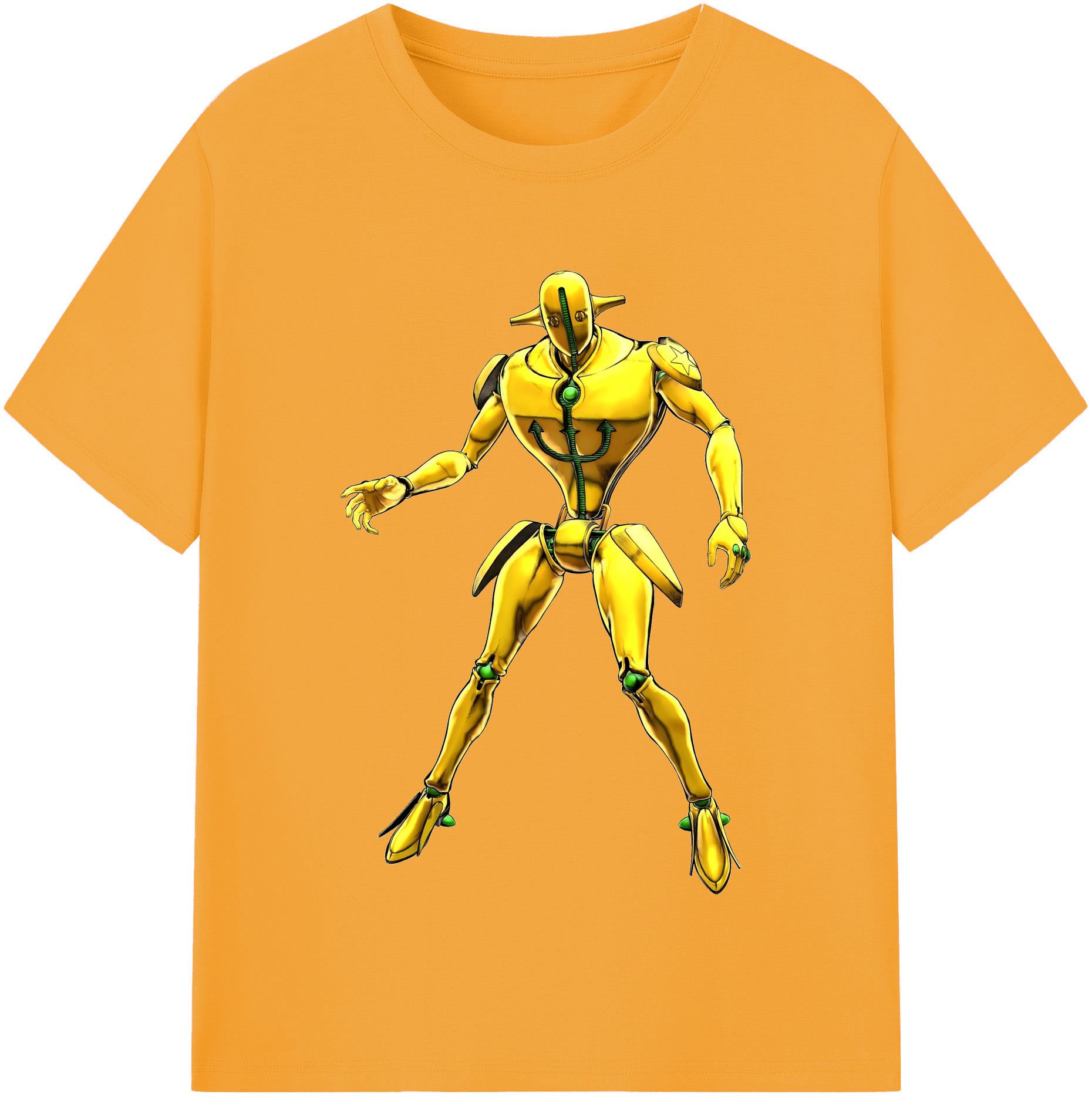 （画像用） ジョジョの奇妙な冒険 JoJo's Bizarre Adventure レディースカジュアルプリントTシャツ（綿100％）