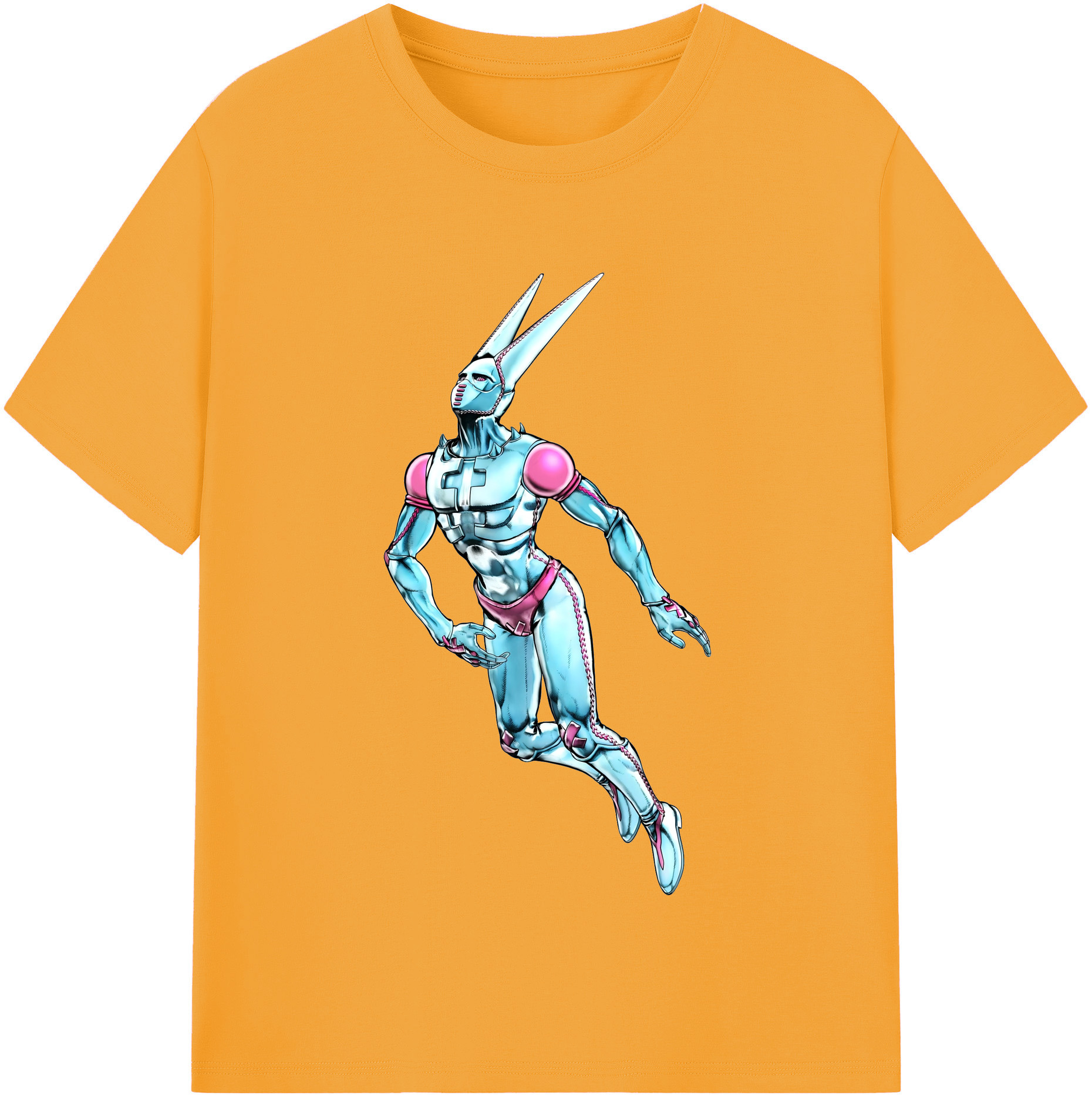 （画像用） ジョジョの奇妙な冒険 JoJo's Bizarre Adventure レディースカジュアルプリントTシャツ（綿100％）