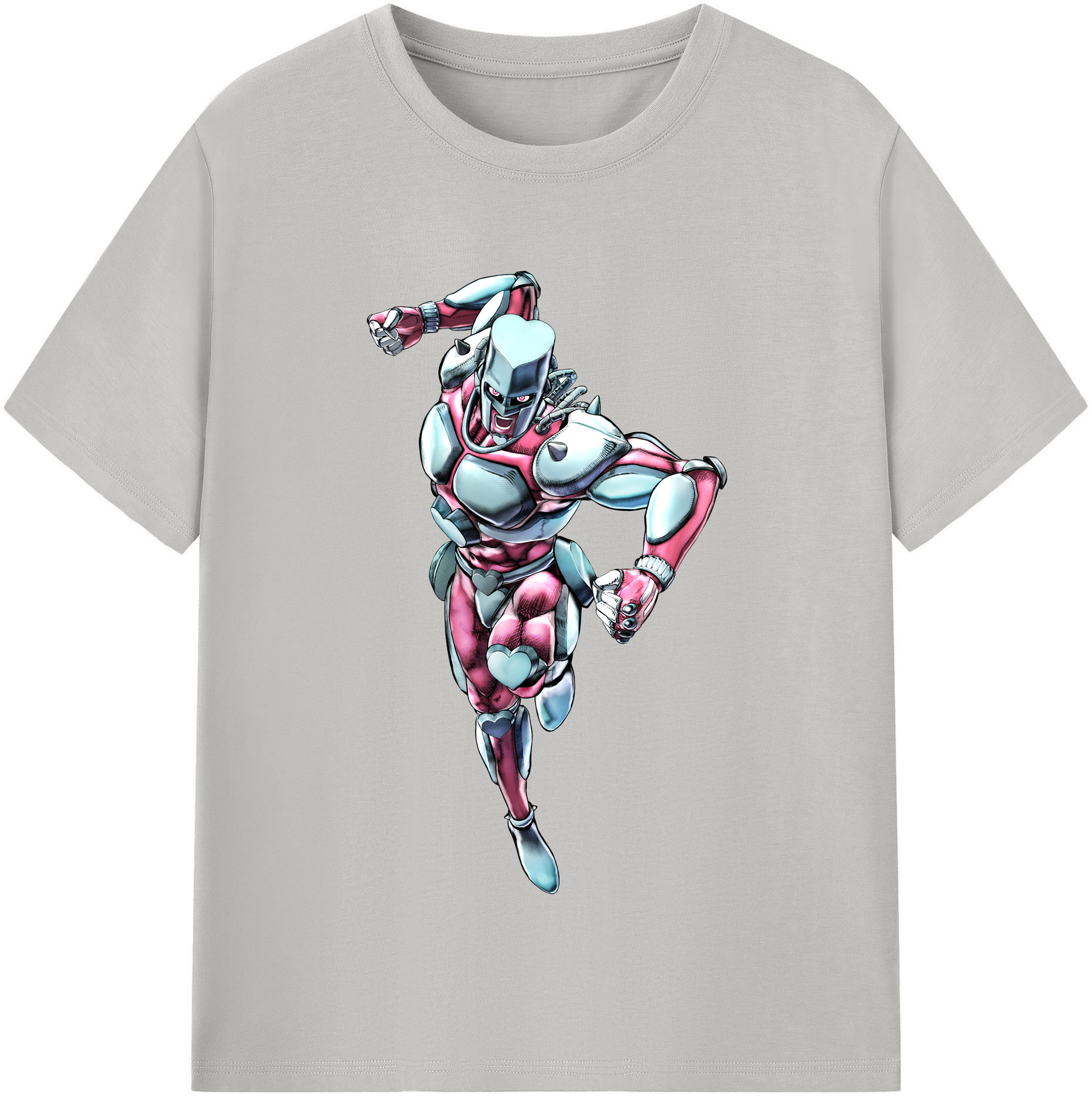 （画像用） ジョジョの奇妙な冒険 ひがしかた じょうすけ JoJo's Bizarre Adventure Higashikata Josuke レディースカジュアルプリントTシャツ（綿100％）