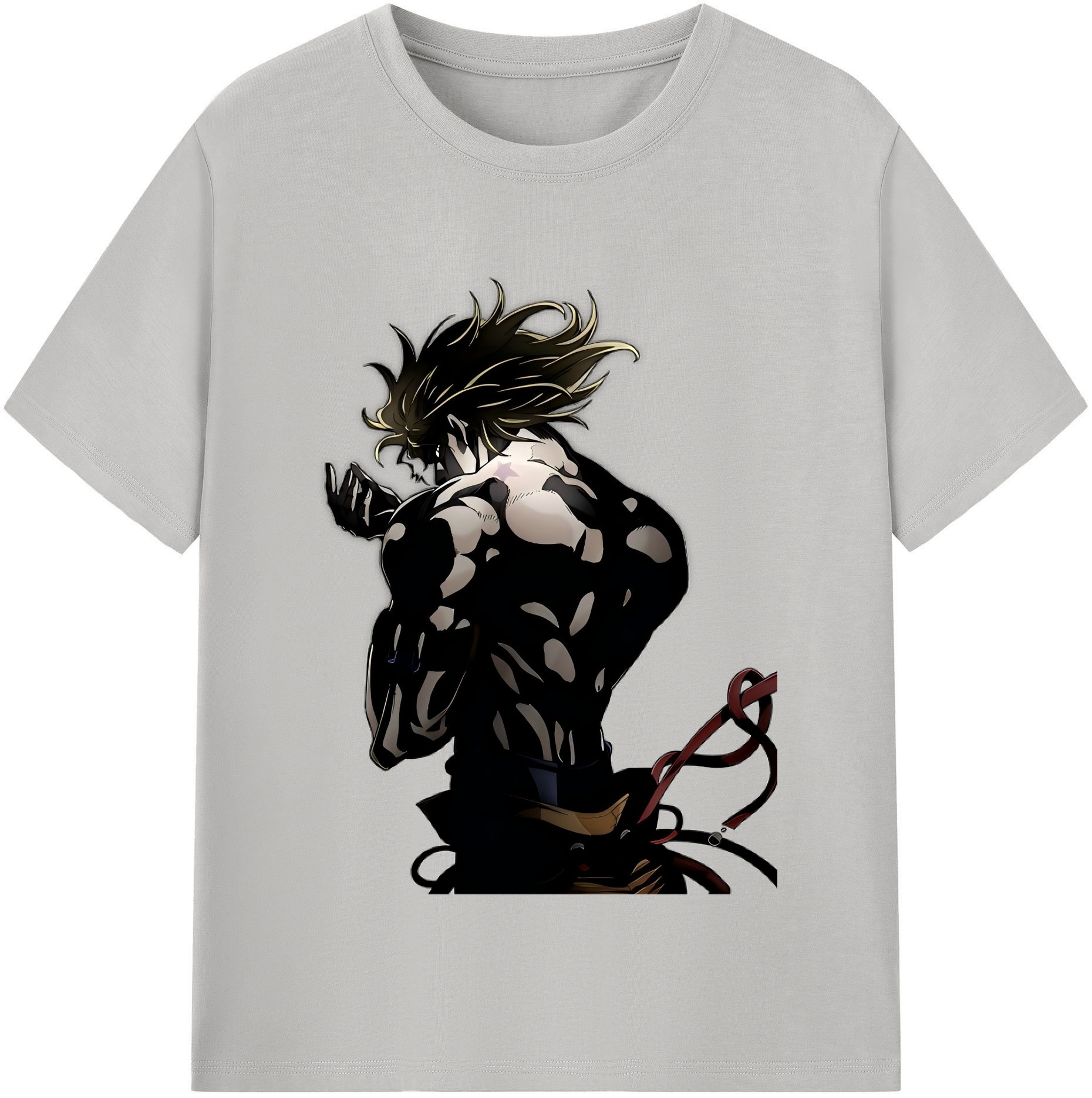 （画像用） ジョジョの奇妙な冒険 ディオ?ブランドー JoJo's Bizarre Adventure Dio Brando レディースカジュアルプリントTシャツ（綿100％）