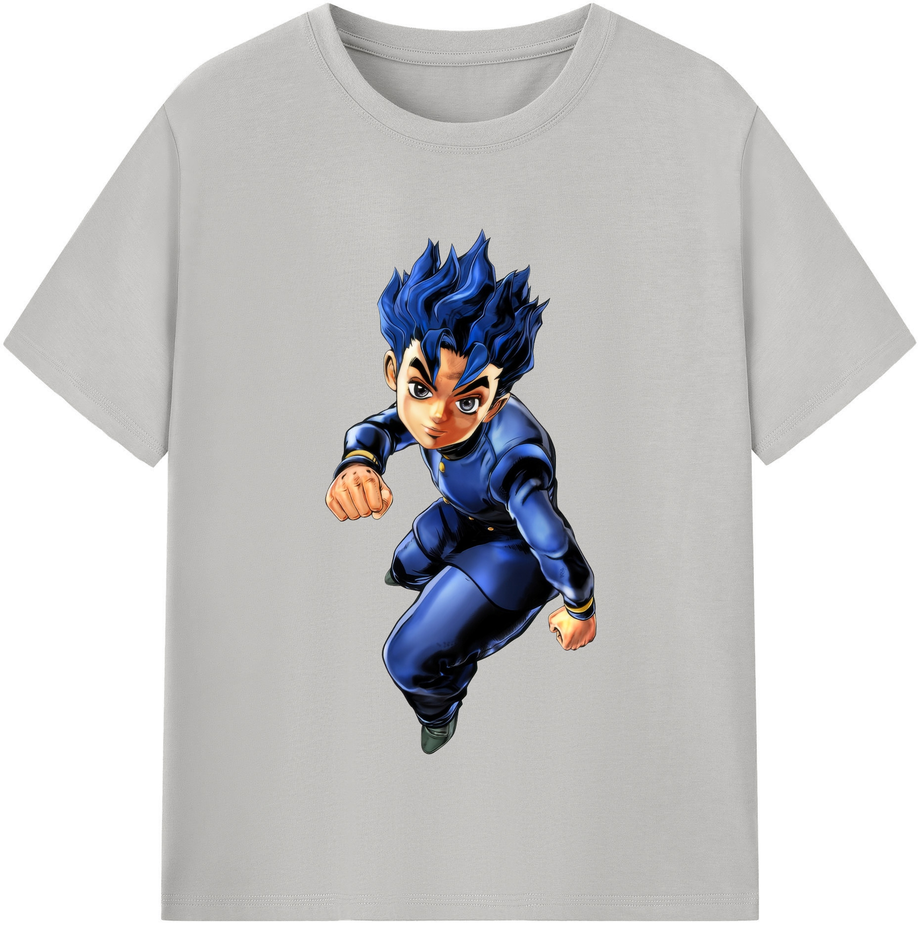 （画像用） ジョジョの奇妙な冒険 広瀨康一 JoJo's Bizarre Adventure Hirose Koichi レディースカジュアルプリントTシャツ（綿100％）