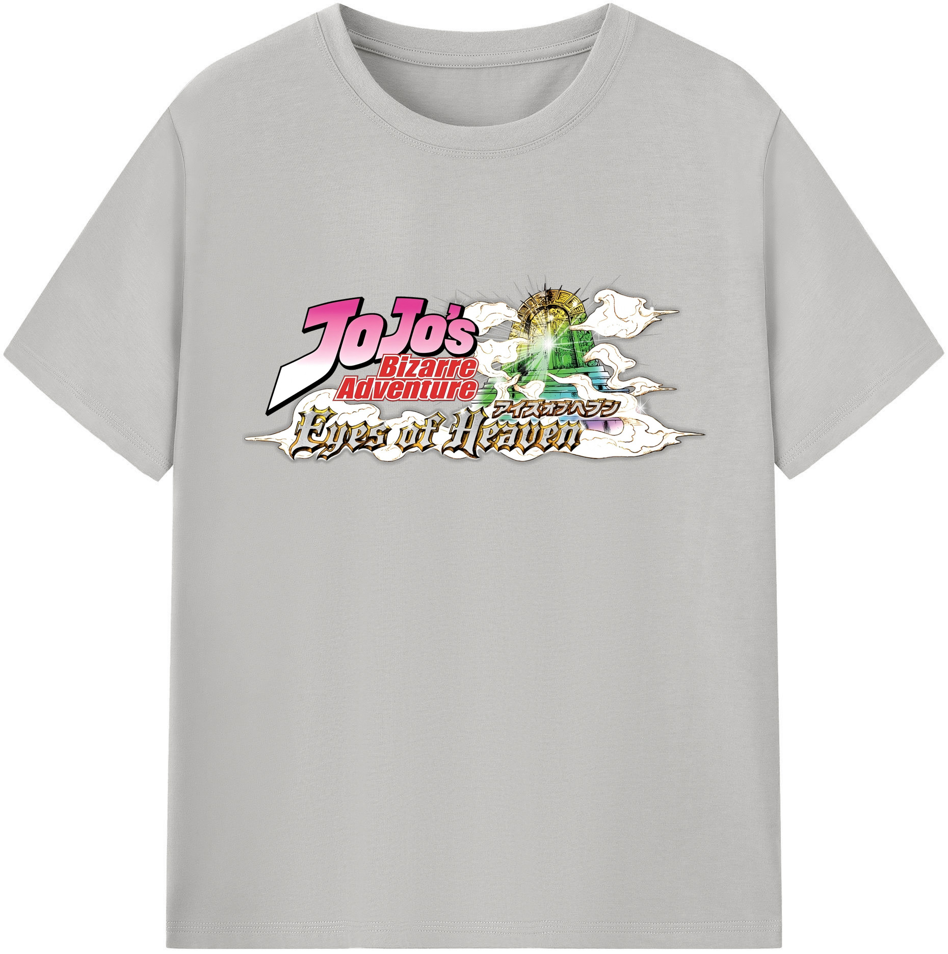 （画像用） ジョジョの奇妙な冒険 JoJo's Bizarre Adventure レディースカジュアルプリントTシャツ（綿100％）