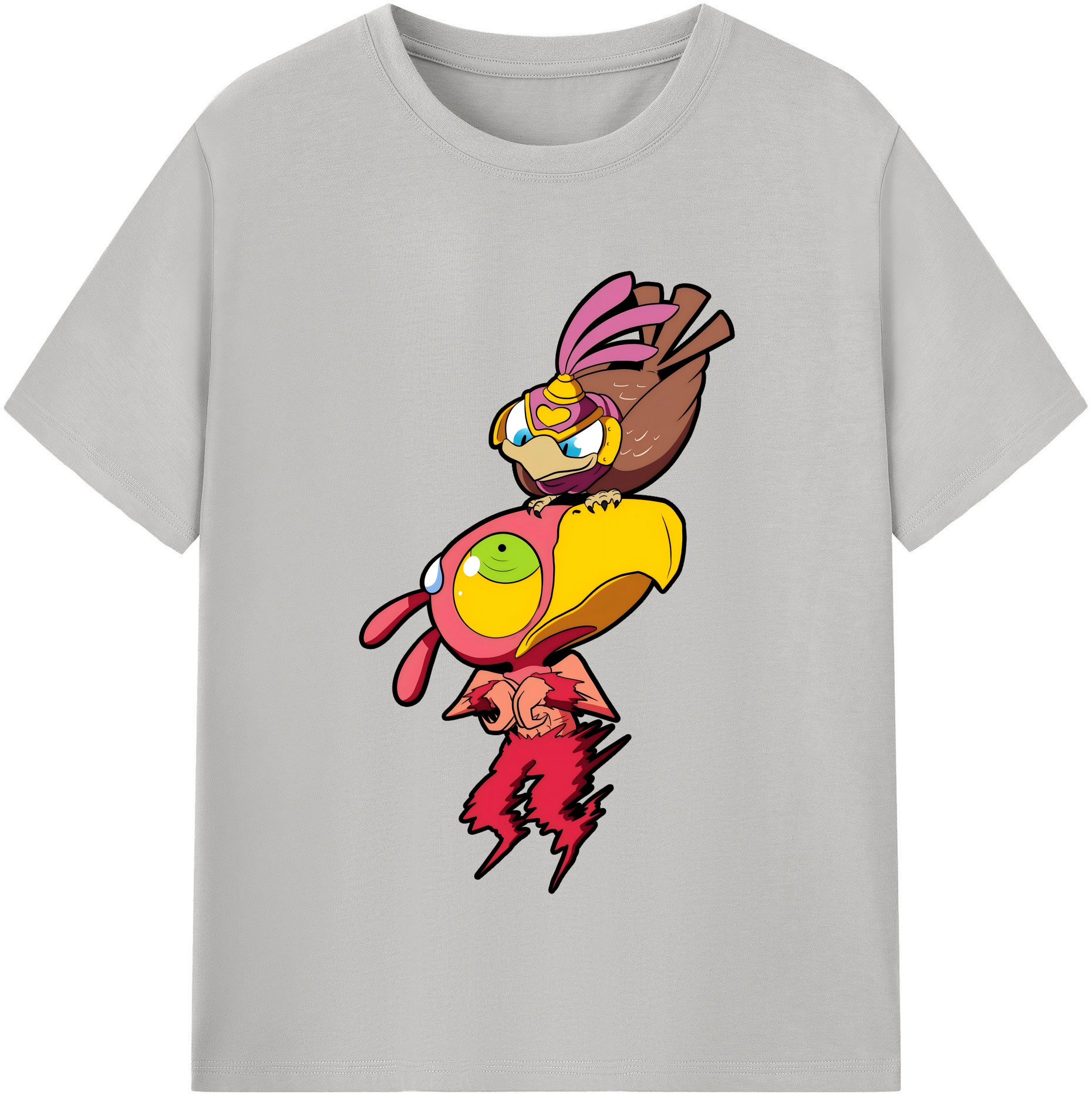 （画像用） ジョジョの奇妙な冒険 JoJo's Bizarre Adventure レディースカジュアルプリントTシャツ（綿100％）