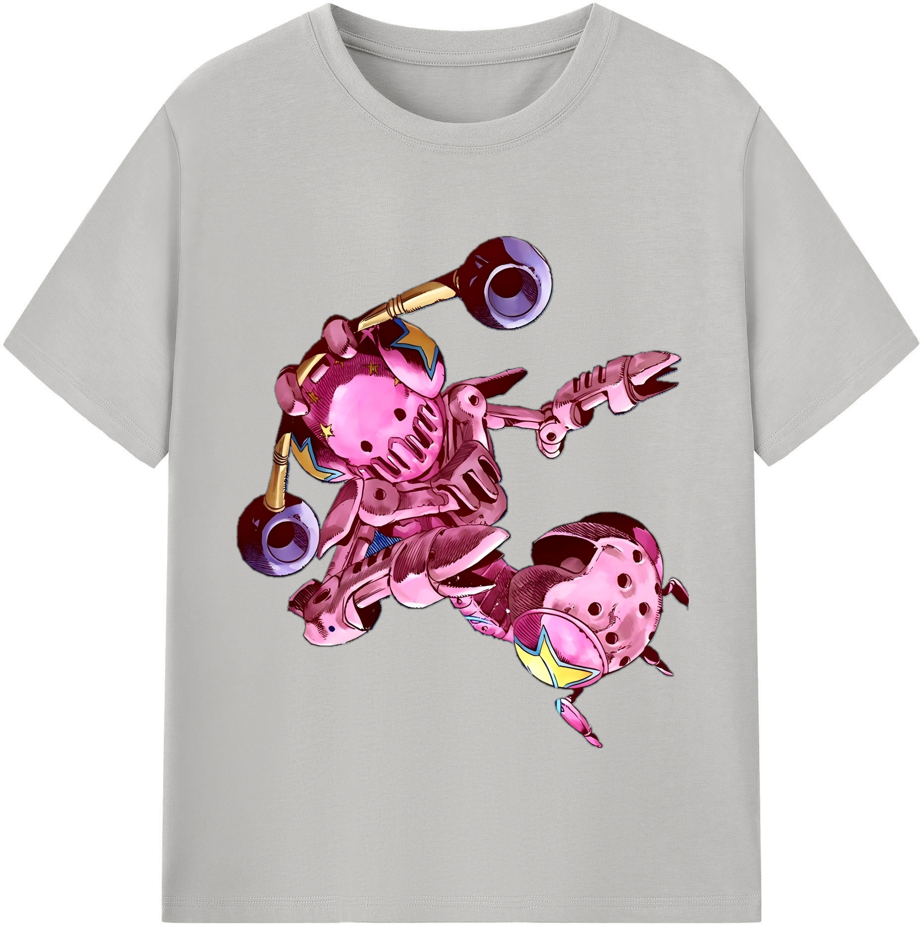 （画像用） ジョジョの奇妙な冒険 ジョナサン?ジョースター JoJo's Bizarre Adventure Jonathan Joestar レディースカジュアルプリントTシャツ（綿100％）