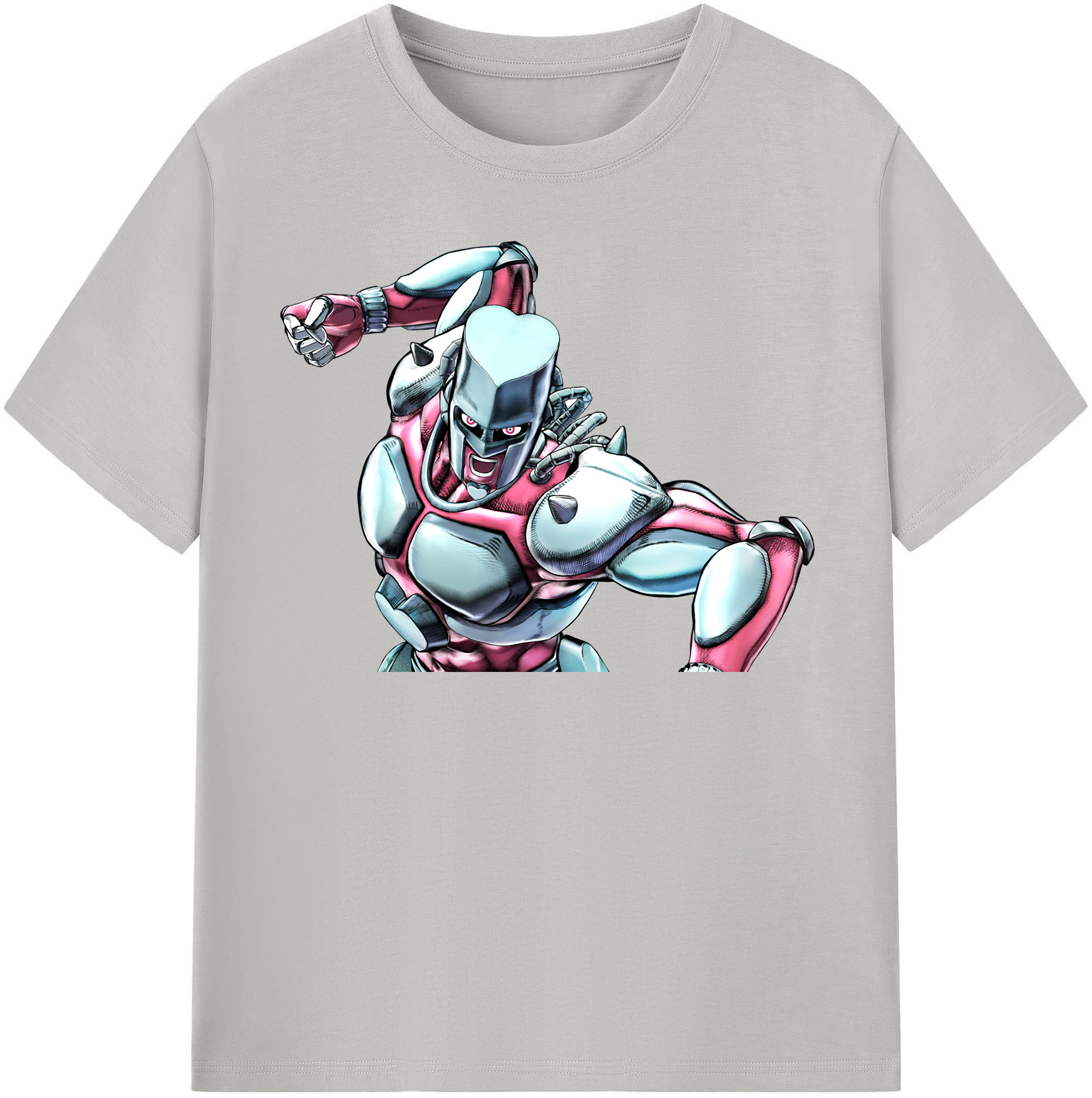 （画像用） ジョジョの奇妙な冒険 ひがしかた じょうすけ JoJo's Bizarre Adventure Higashikata Josuke レディースカジュアルプリントTシャツ（綿100％）